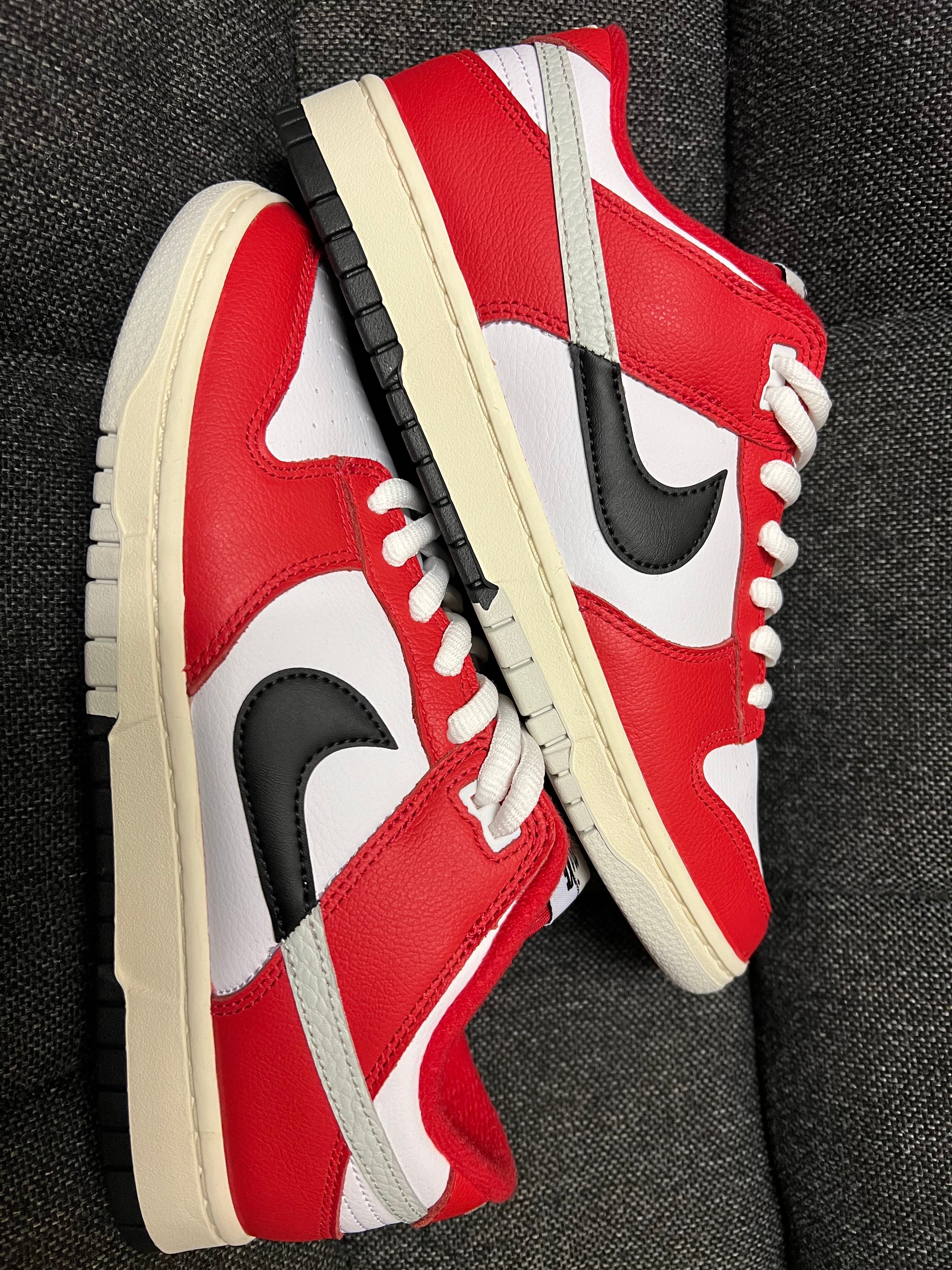 Nike Dunk Low Retro PRM "Chicago Split"