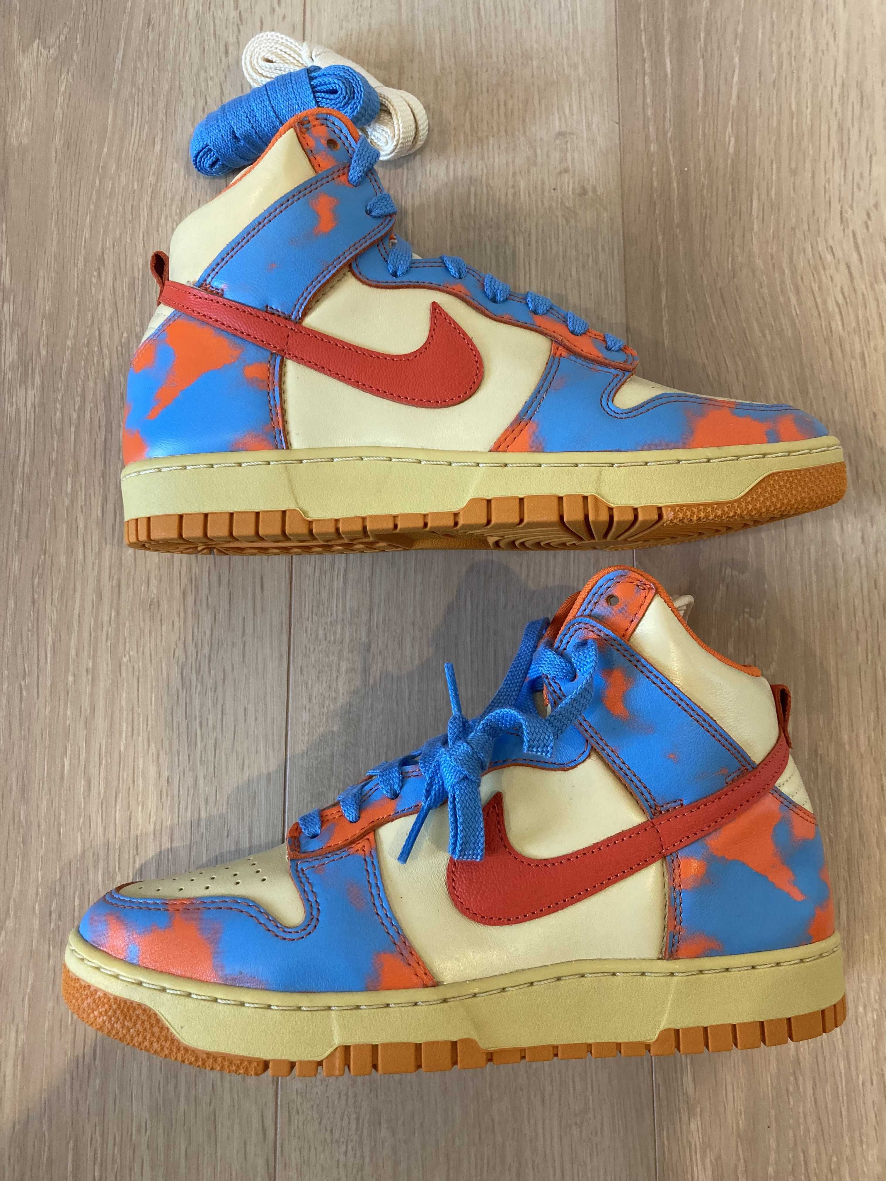 Nike Dunk High 1985 SP "Orange Acid Wash"