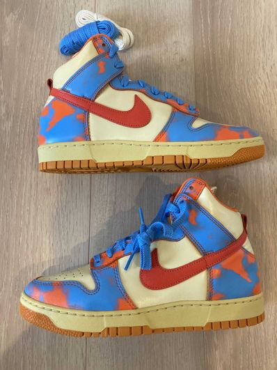 Nike Dunk High 1985 SP "Orange Acid Wash"