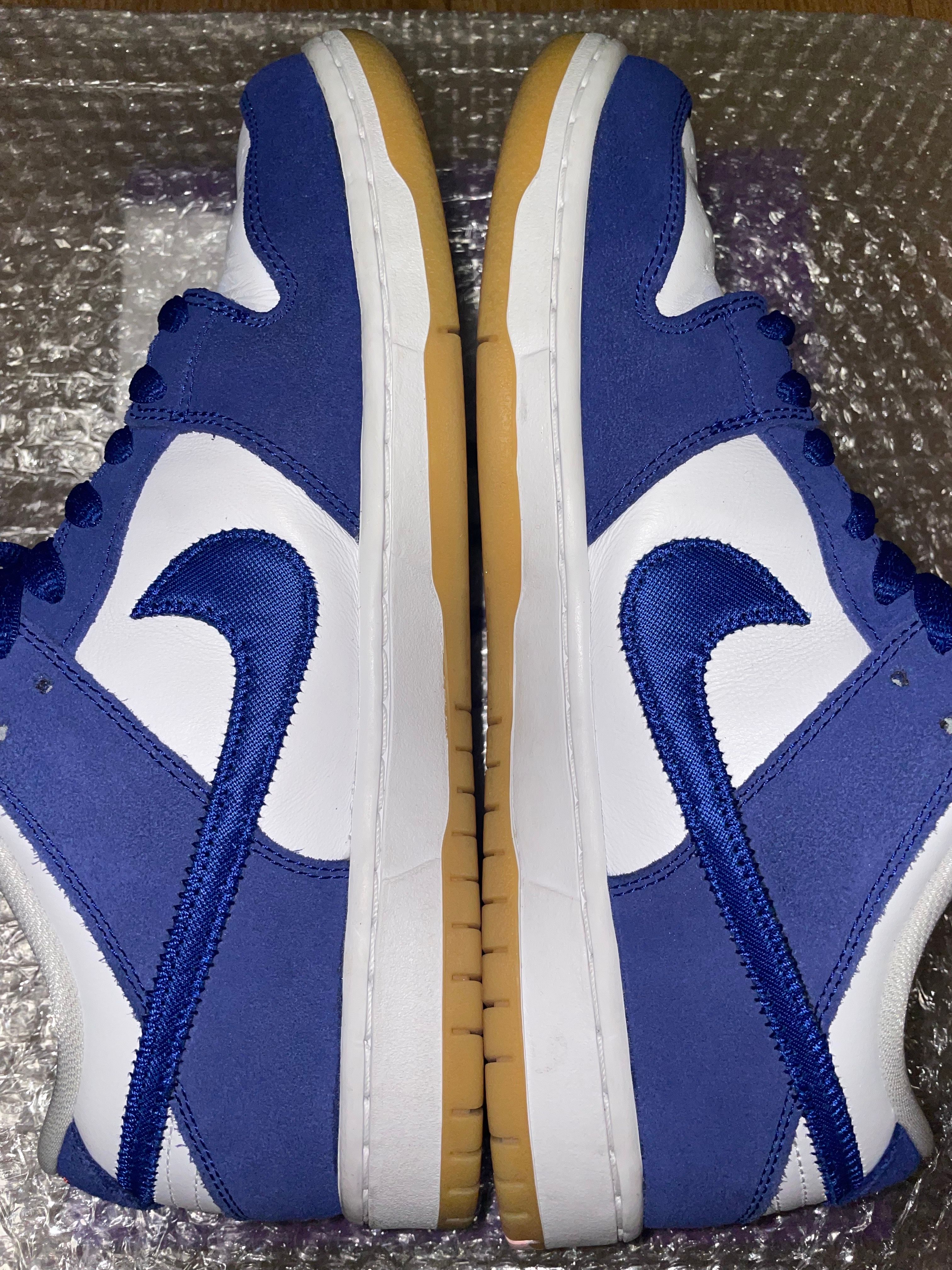 Nike SB Dunk Low "Los Angeles Dodgers/Deep Royal Blue"