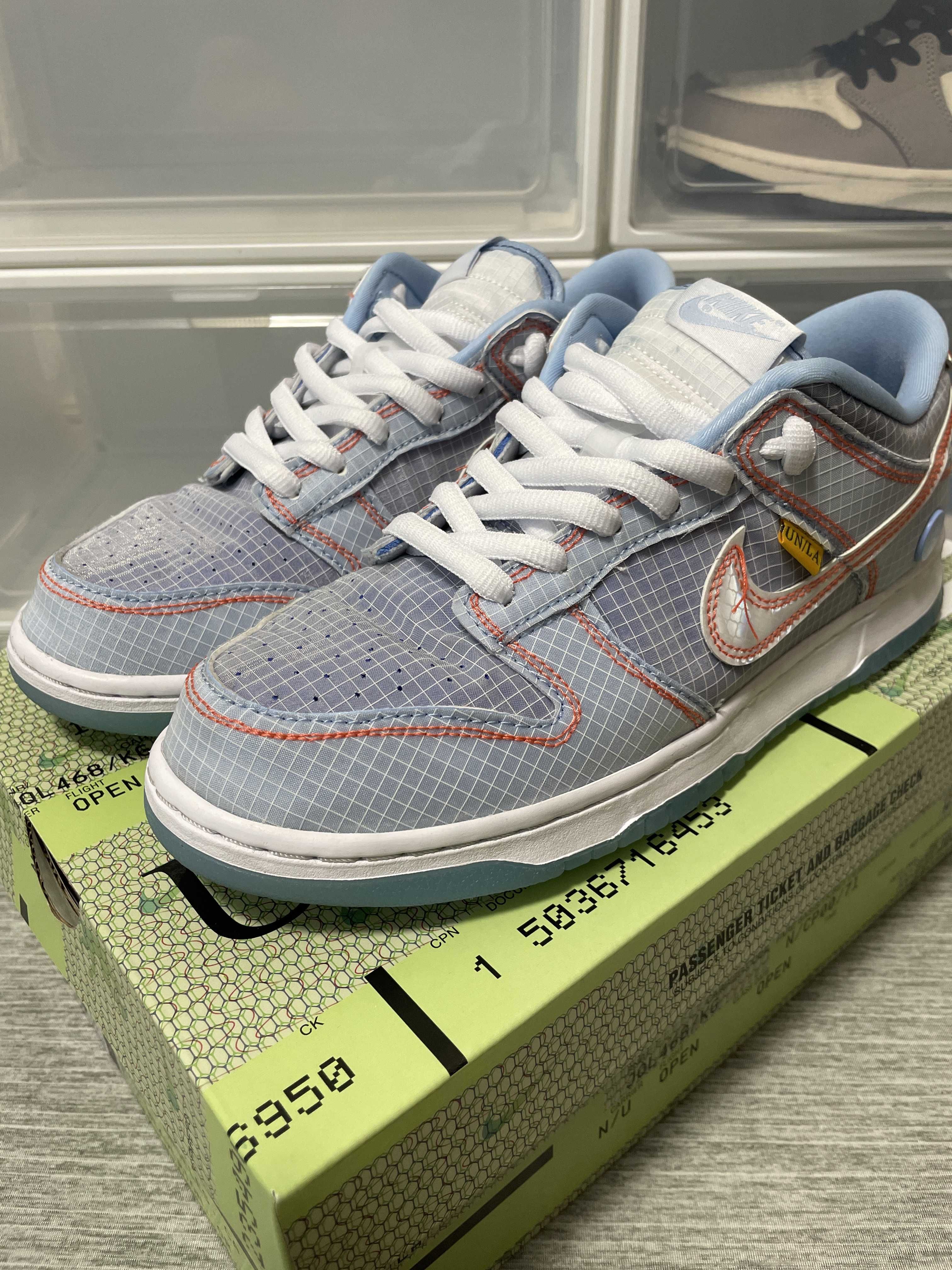 UNION × Nike Dunk Low "Argon"