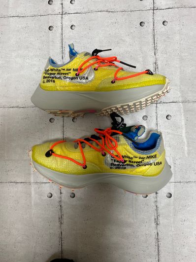 Off-White × Nike Women's Vapor Street "Tour Yellow"
