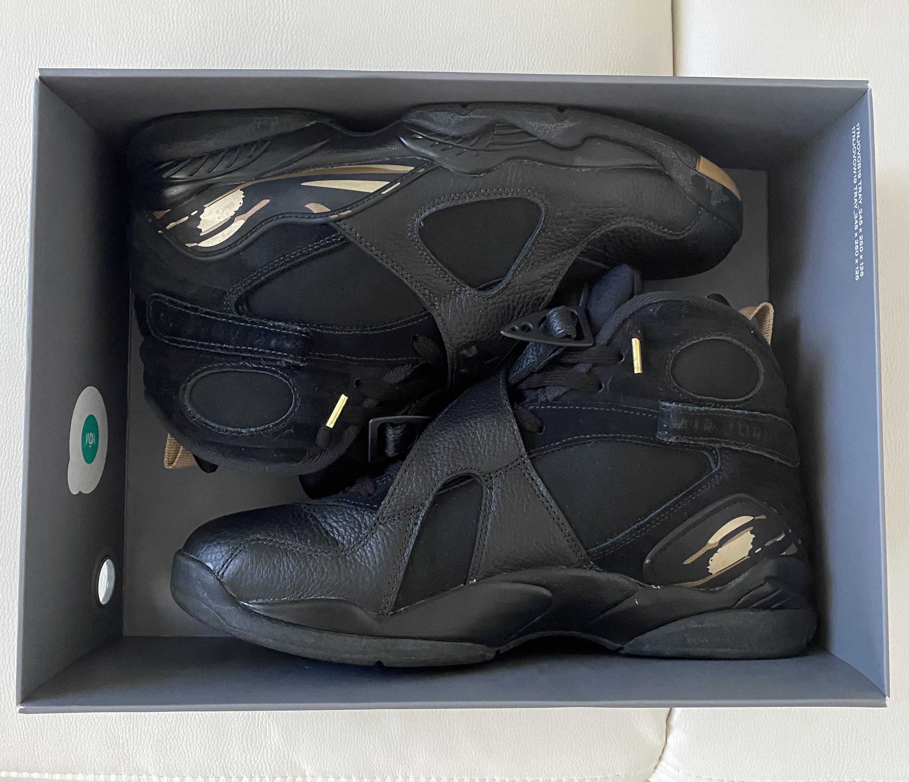 OVO × Nike Air Jordan 8 Retro Drake "Black" 