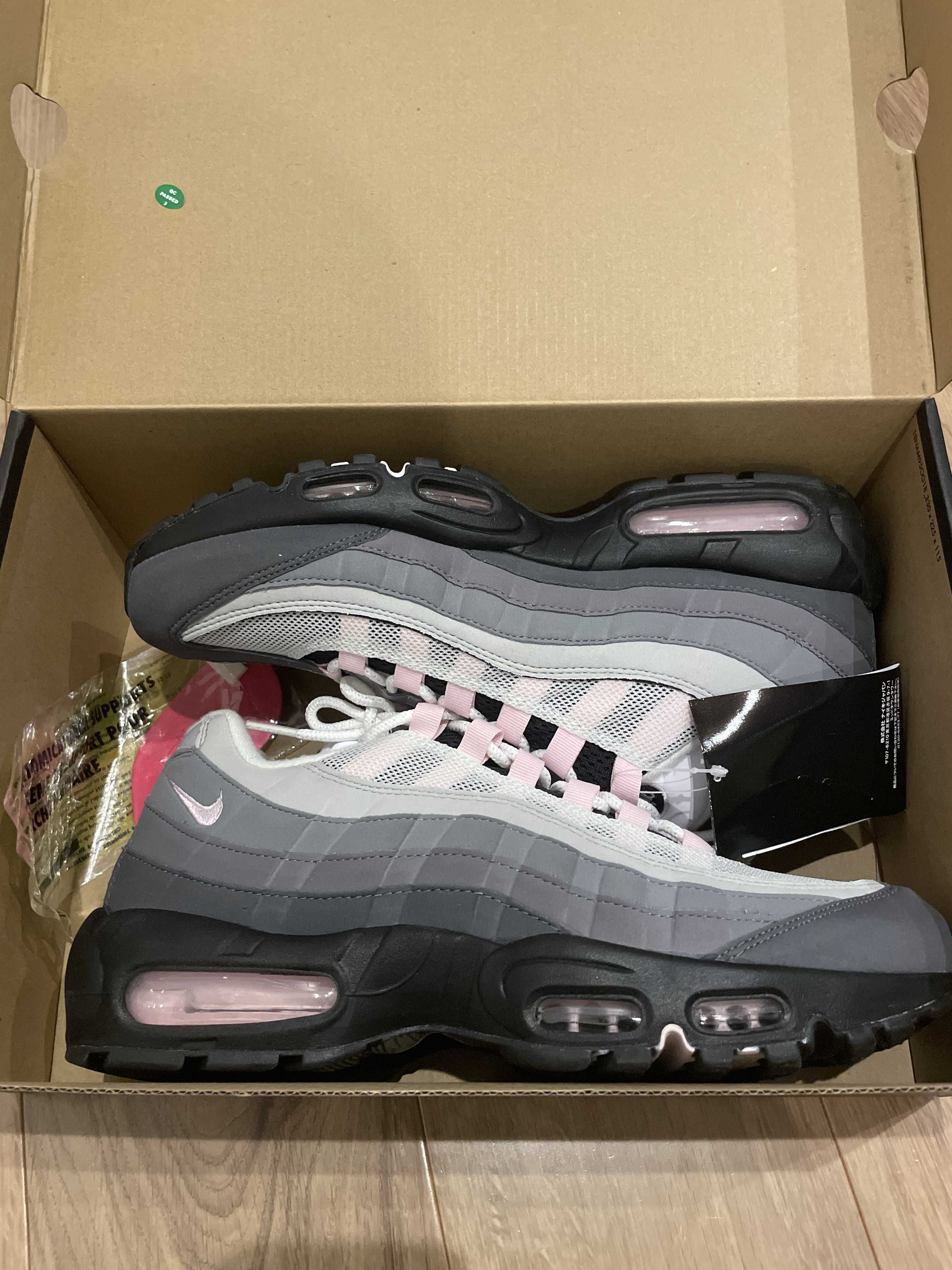 Nike Air Max 95 "Gunsmoke/Pink Foam"