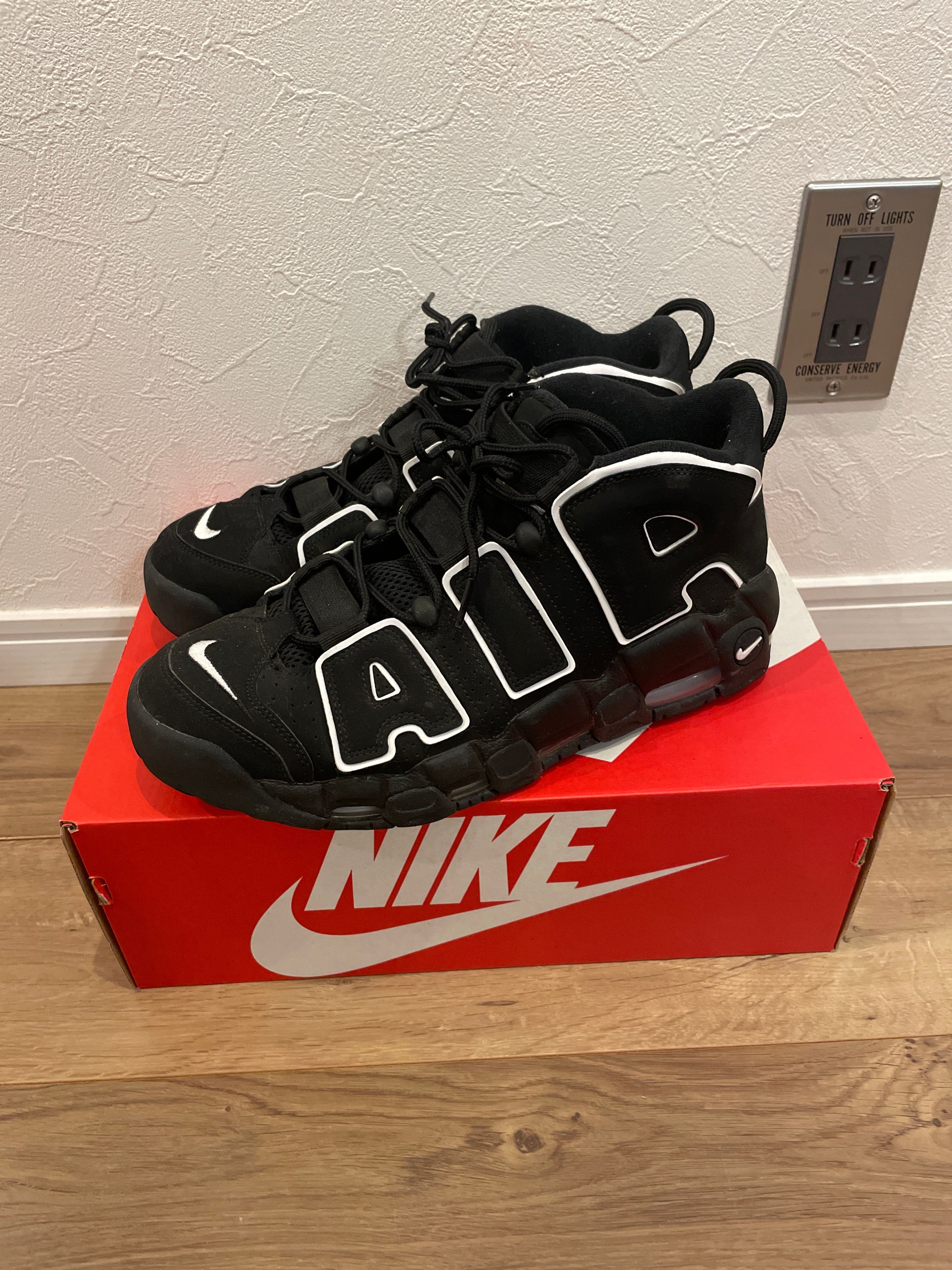 Nike Air More Uptempo "Black/White"(2020)