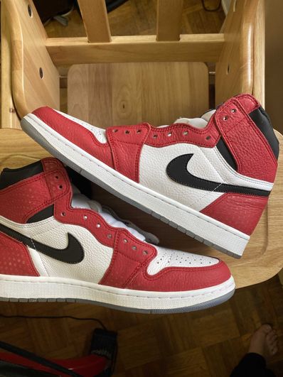 Spiderman × Nike Air Jordan 1 Origin Story "Gym Red/White/Photo Blue/Black"