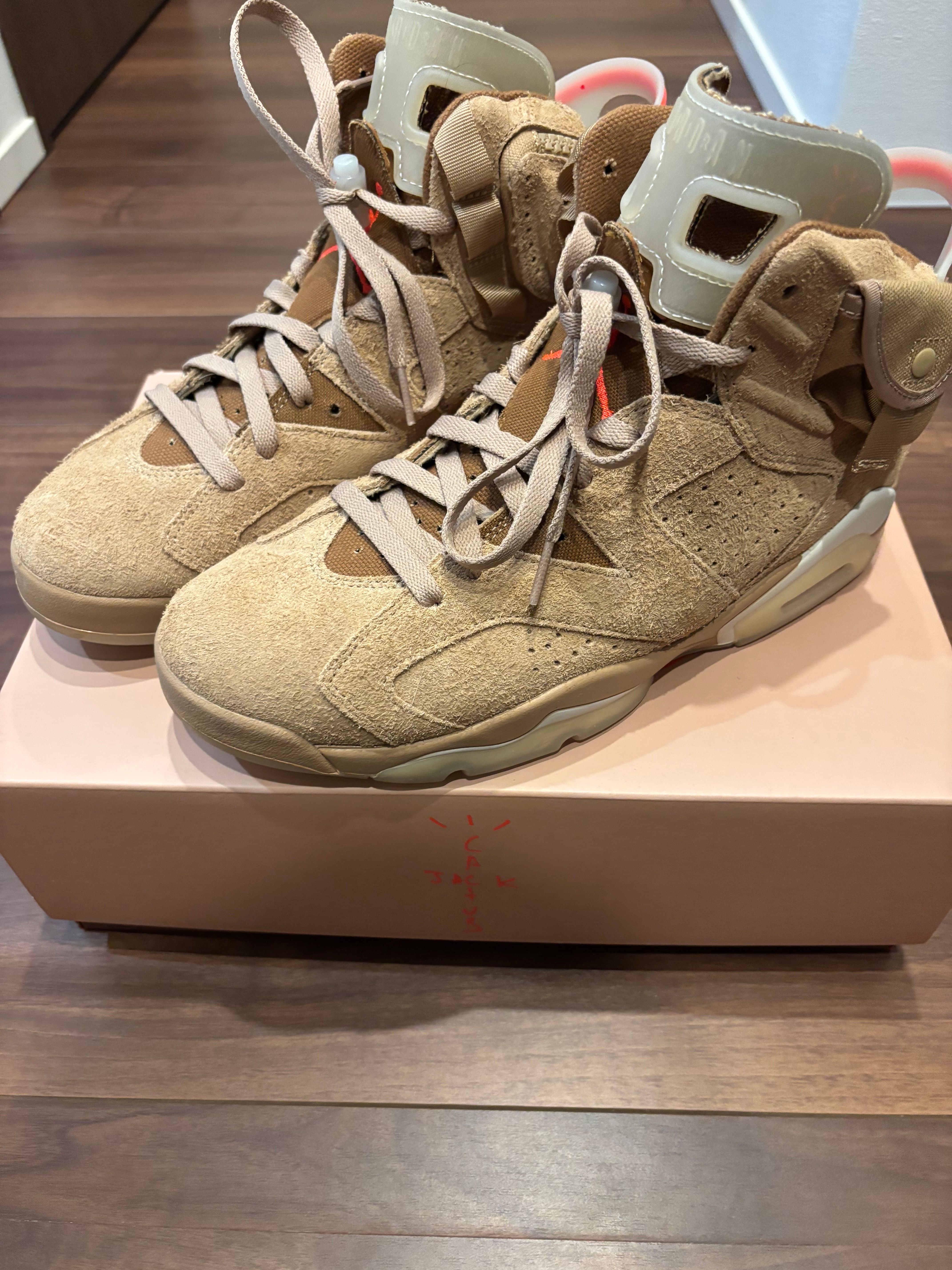 Travis Scott × Nike Air Jordan 6 "British Khaki"