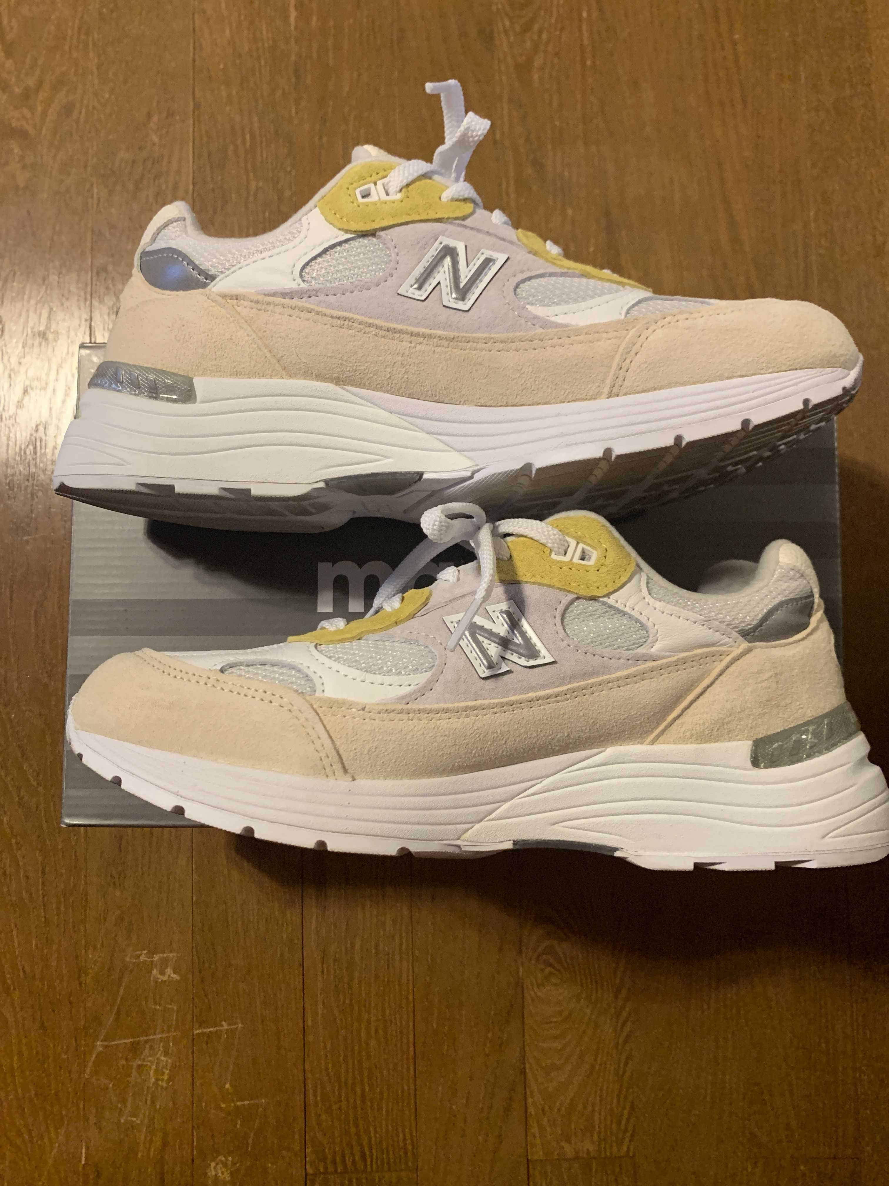 Paperboy × New Balance 992 "Fried Egg"