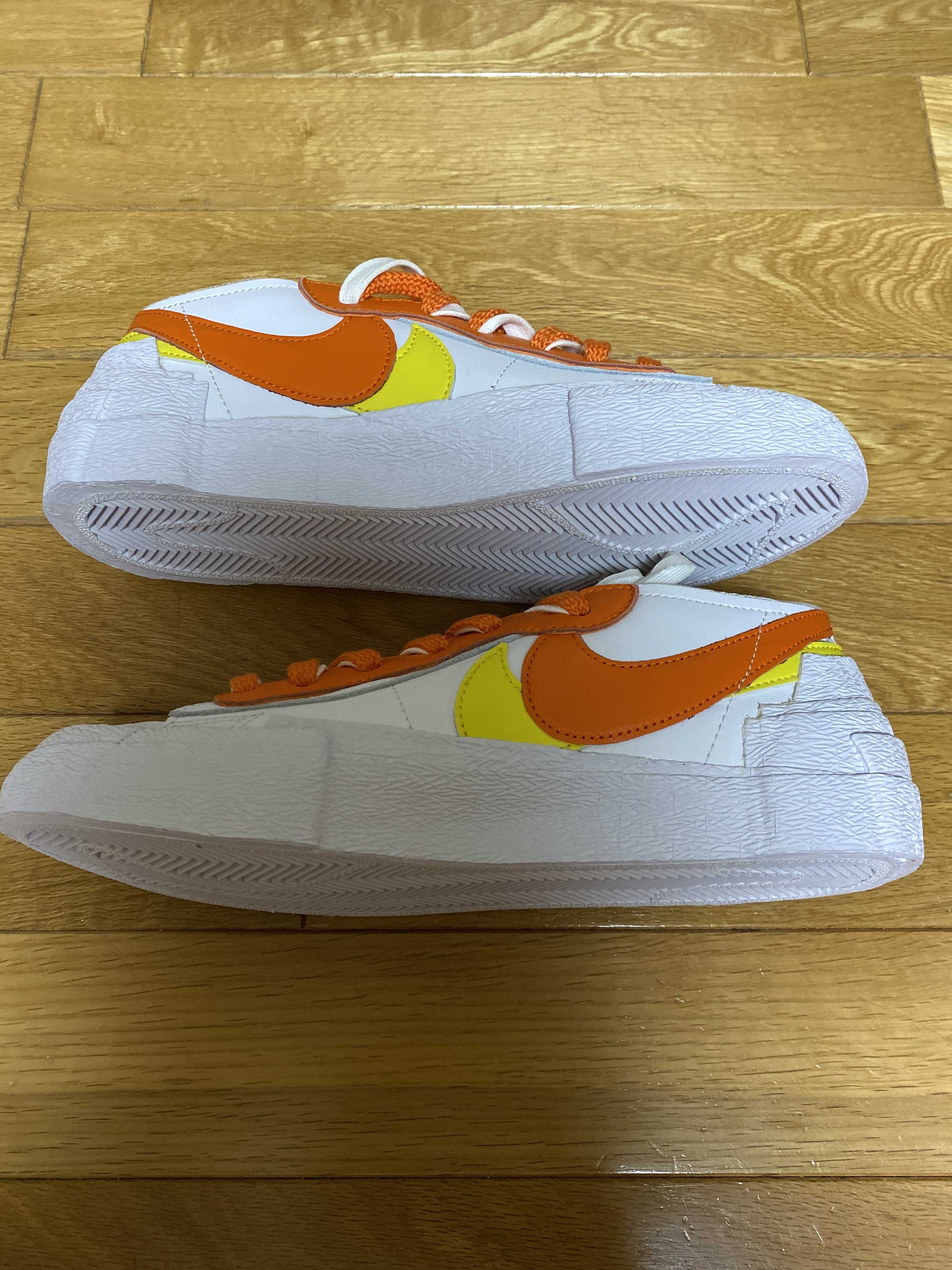 SACAI × NIKE BLAZER LOW "MAGMA ORANGE"