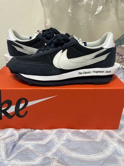 Fragment × sacai × Nike LD Waffle "Blackended Blue"