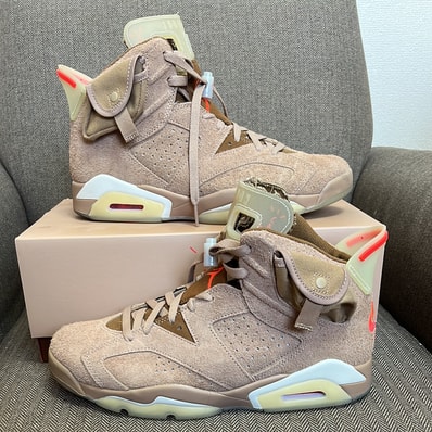 Travis Scott × Nike Air Jordan 6 "British Khaki"