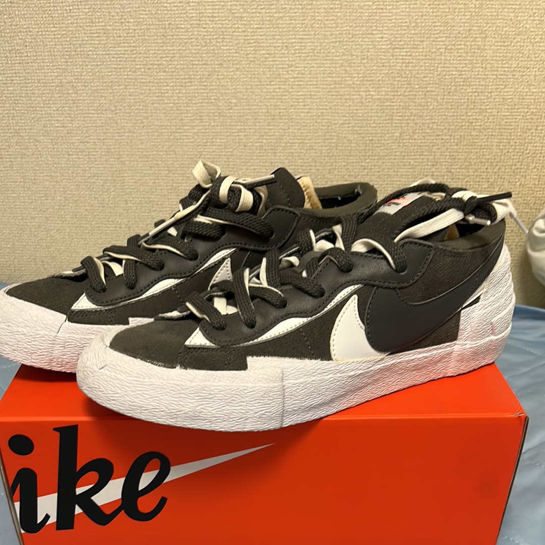 Sacai × Nike Blazer Low "Iron Grey"