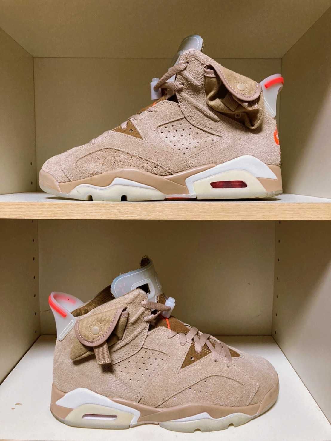 Travis Scott × Nike Air Jordan 6 "British Khaki"