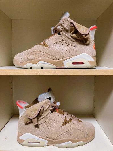Travis Scott × Nike Air Jordan 6 "British Khaki"