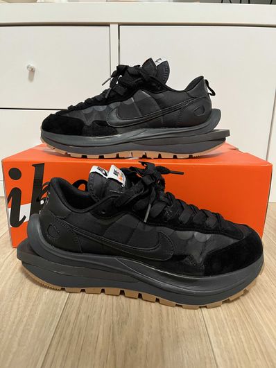 sacai × Nike VaporWaffle "Black Gum"