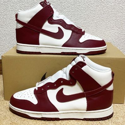 NIKE Women's DUNK HIGH "TEAM RED"