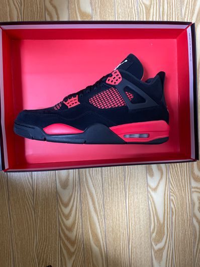 Nike Air Jordan 4 "Red Thunder/Crimson"