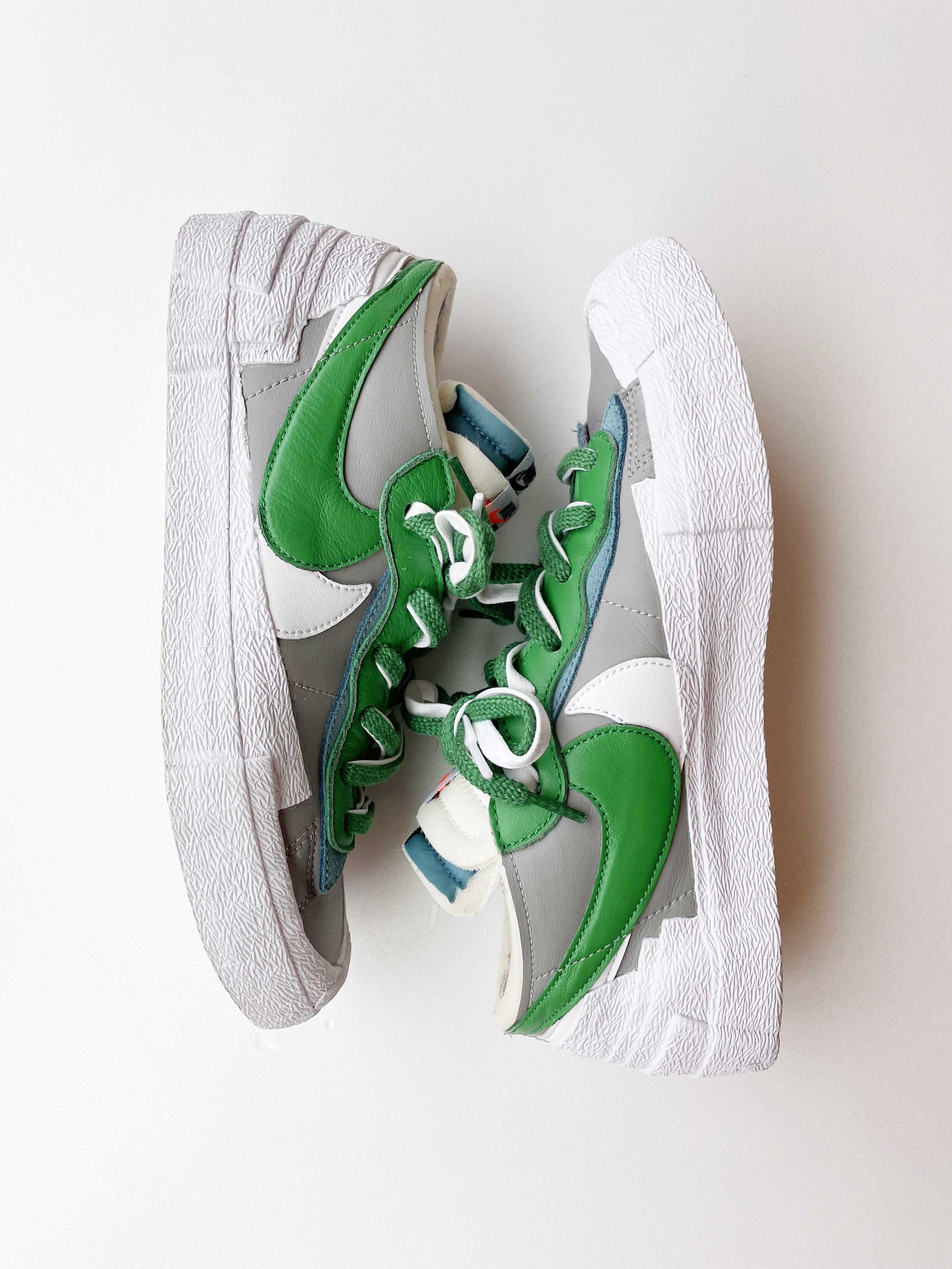 sacai × Nike Blazer Low "Classic Green"