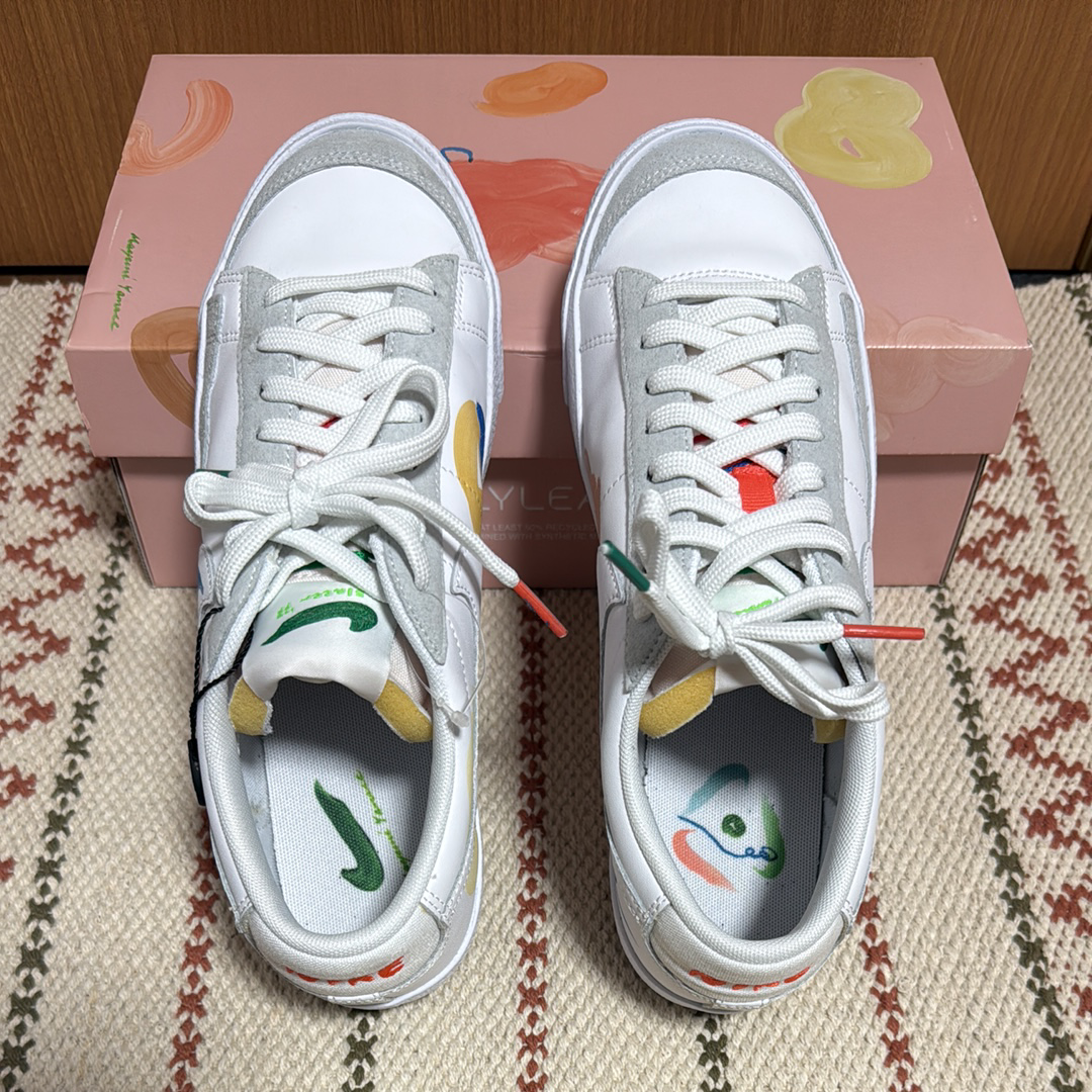 Mayumi Yamase × Nike Blazer Low ’77 Flyleather  "White"