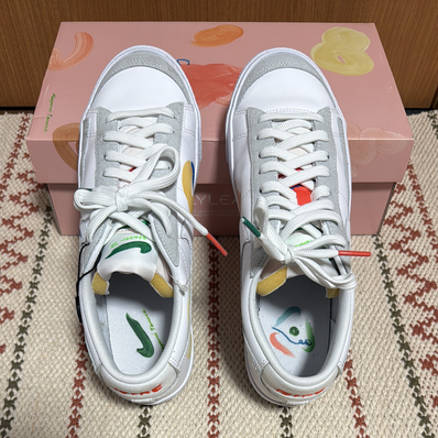 Mayumi Yamase × Nike Blazer Low ’77 Flyleather "White"