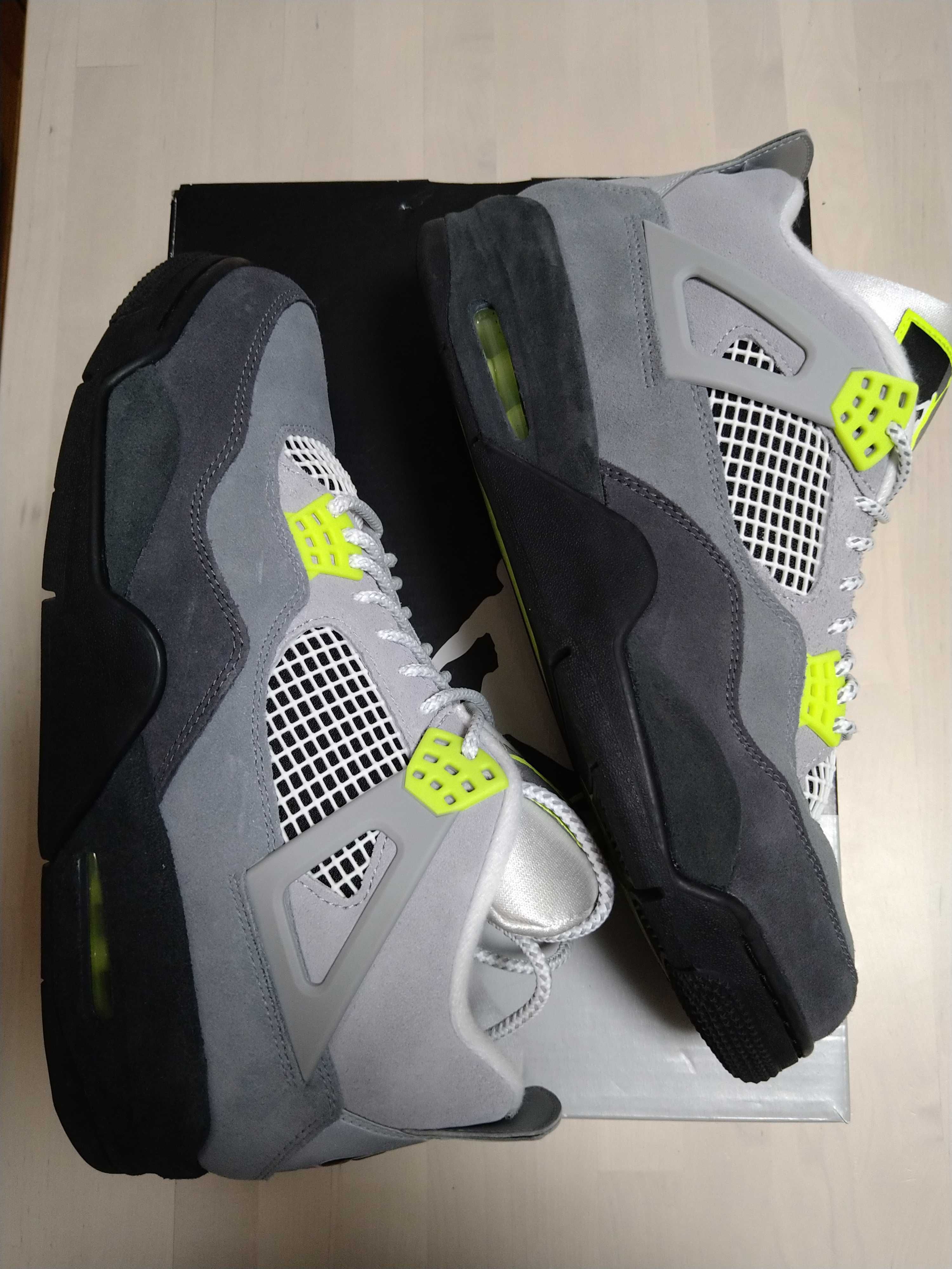NIKE AIR JORDAN 4 RETRO LE "NEON"