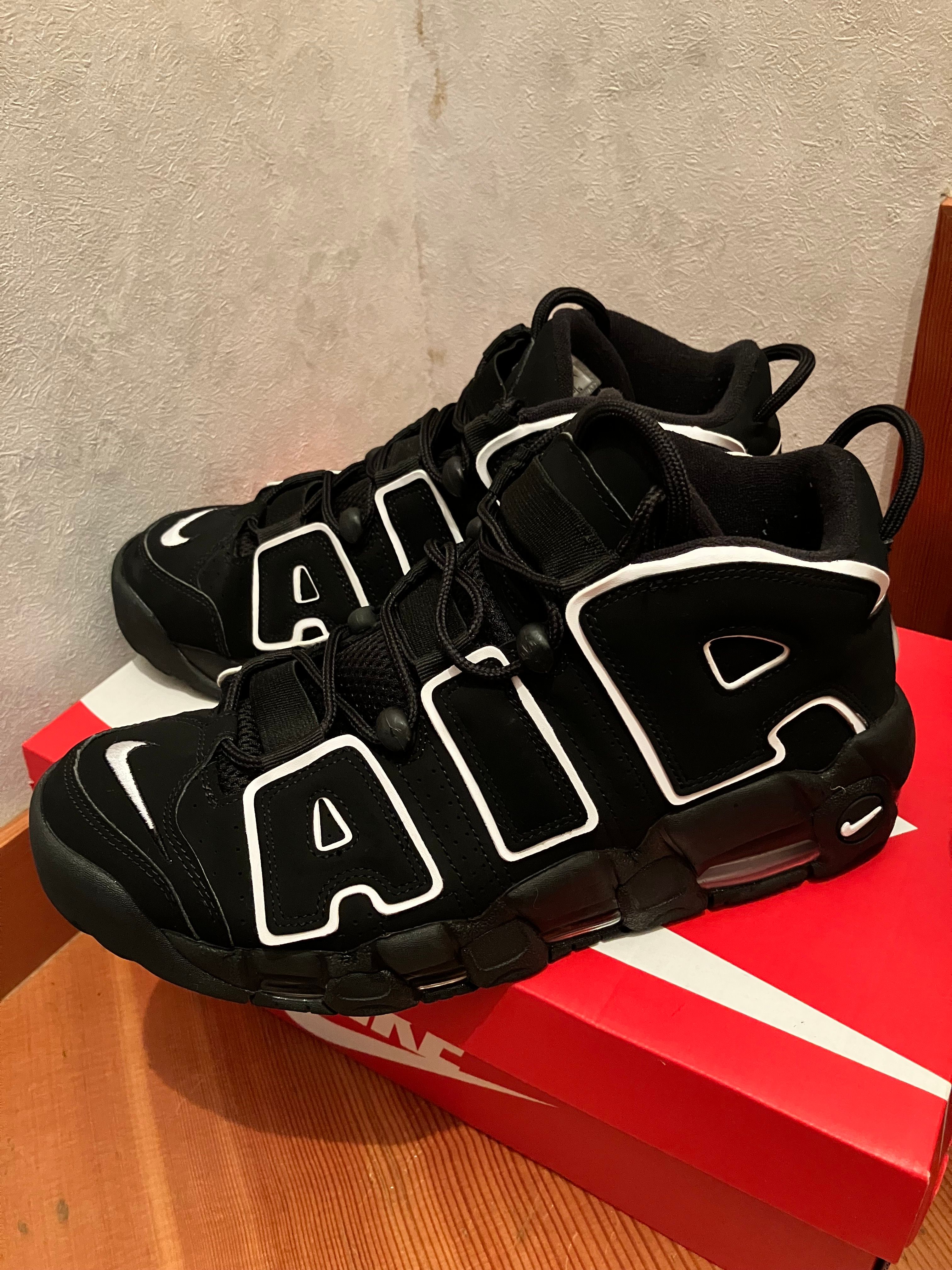 Nike Air More Uptempo "Black/White"(2020)