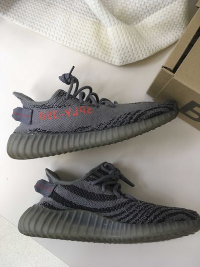adidas Yeezy Boost 350 V2 "Grey/Bold Orange/DGH Solid Grey"