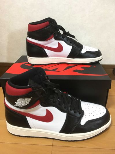 Nike Air Jordan 1 Retro High "Black/White/Sail/Gym Red"