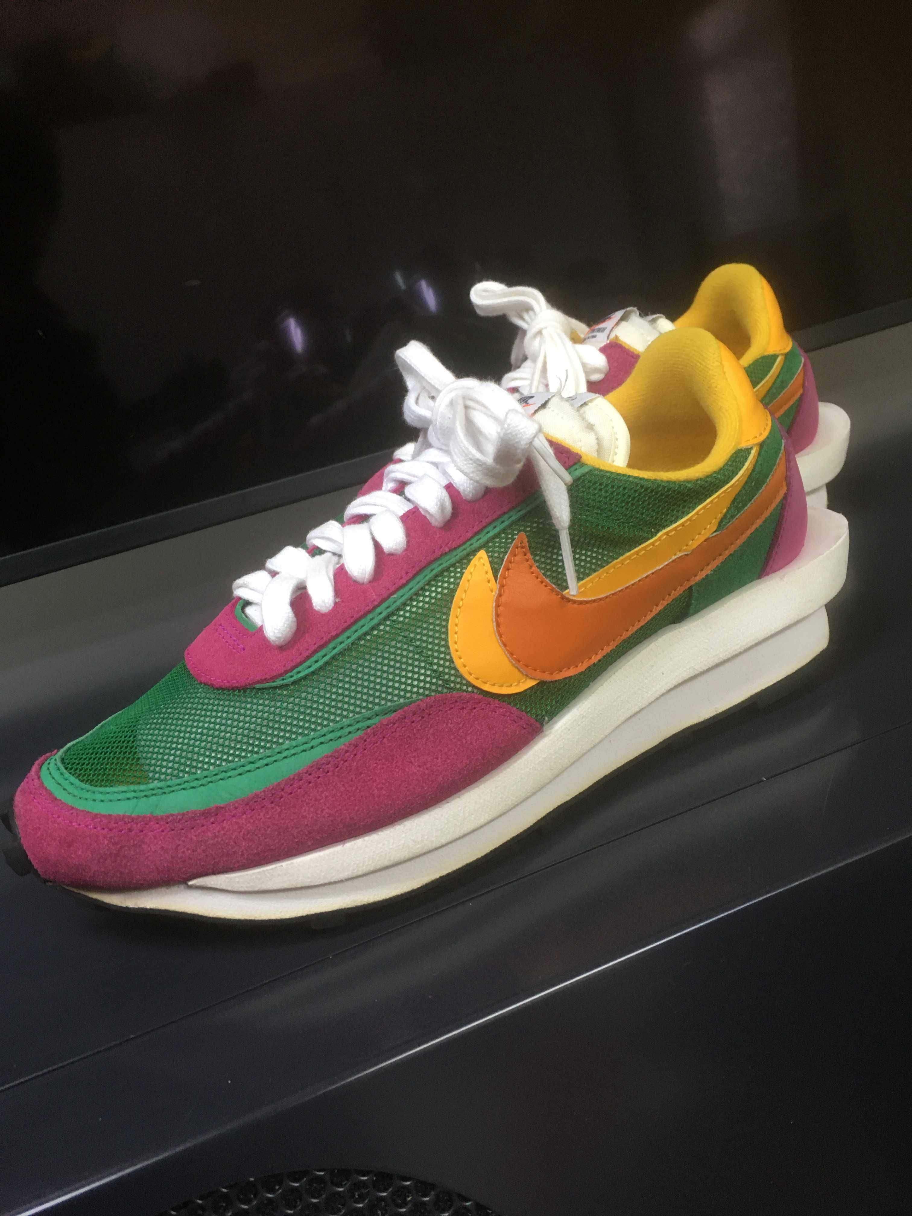 sacai × NIKE LDV WAFFLE "PINE GREEN"