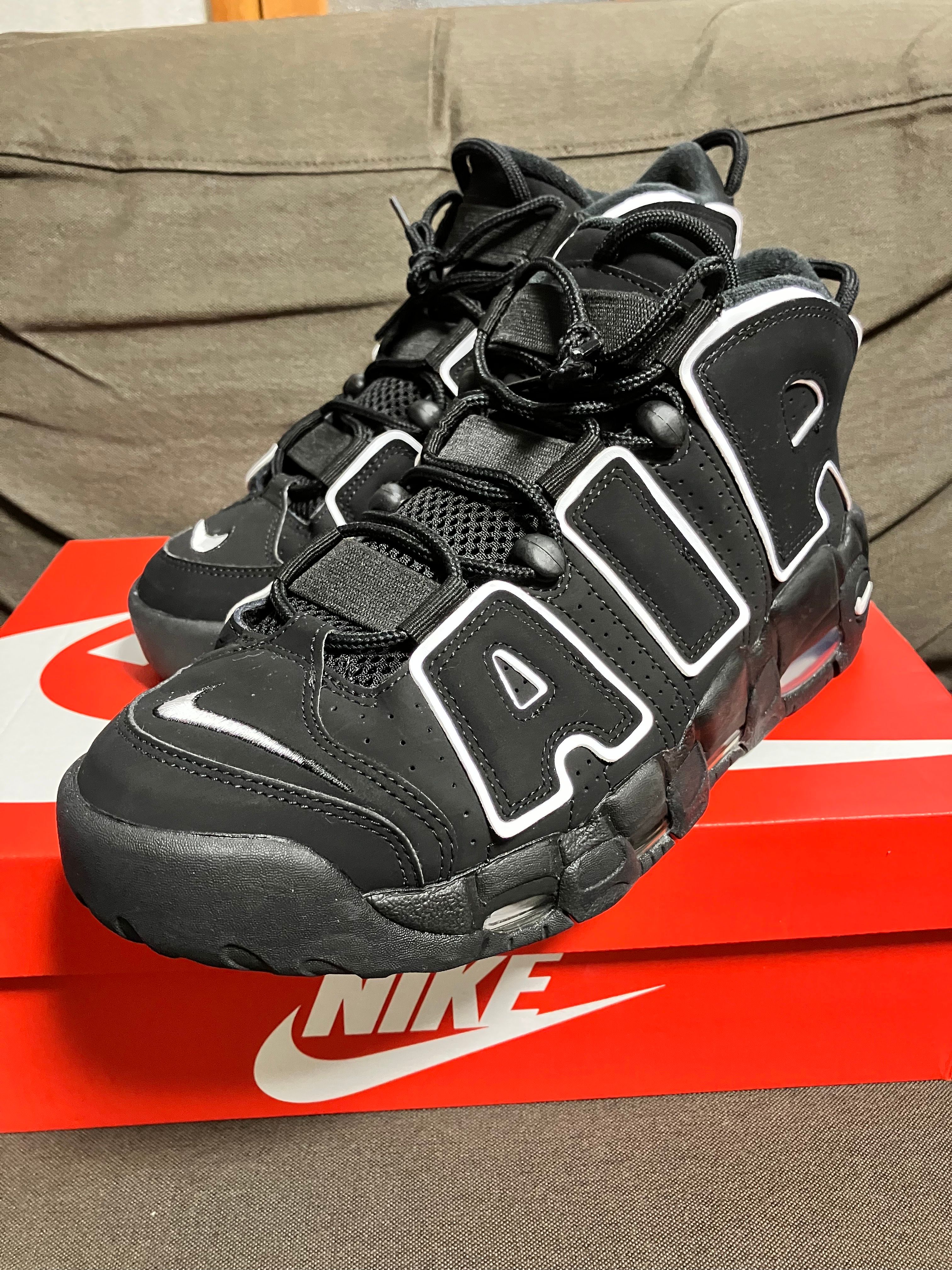 Nike Air More Uptempo "Black/White"(2020)