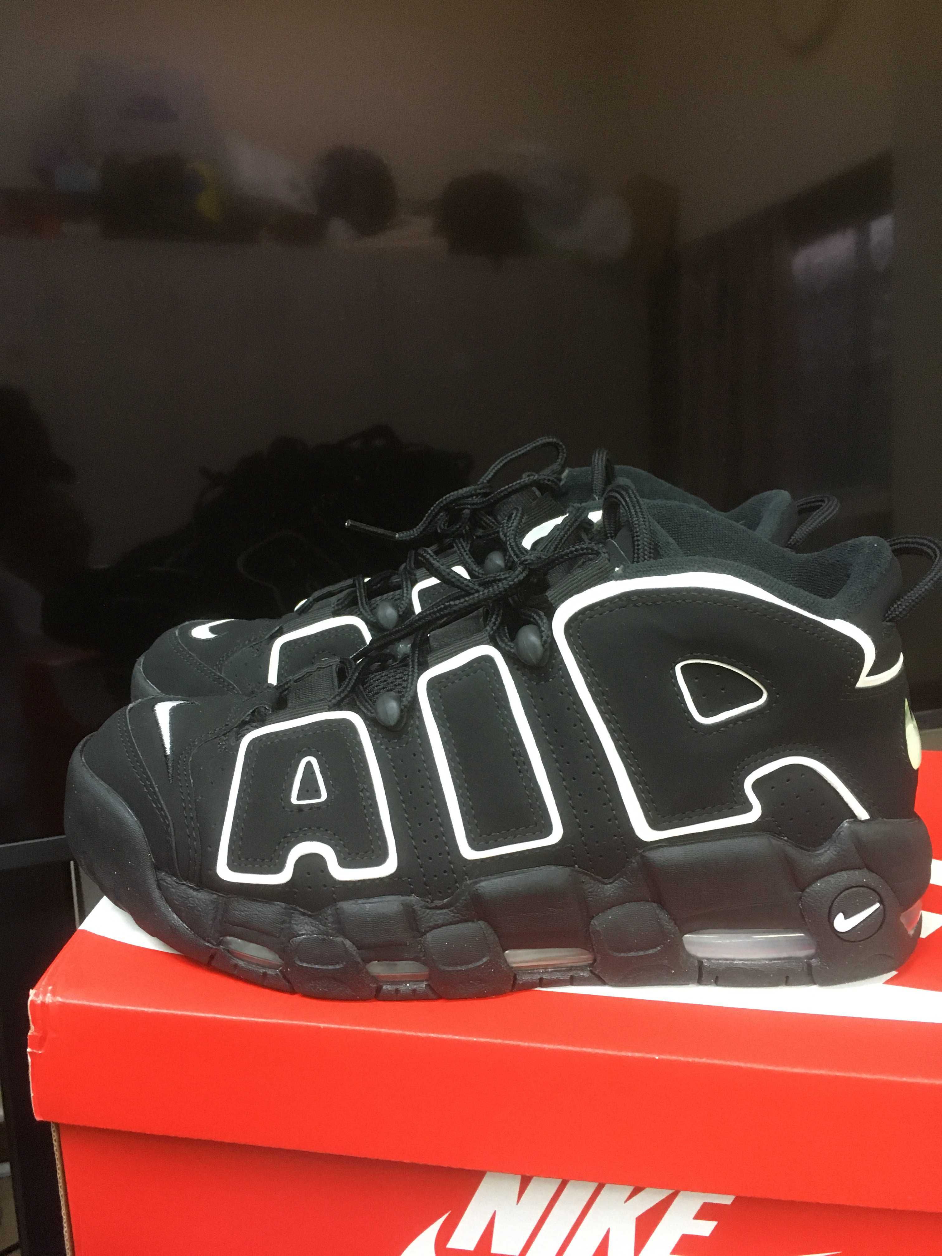 Nike Air More Uptempo "Black/White"(2020)