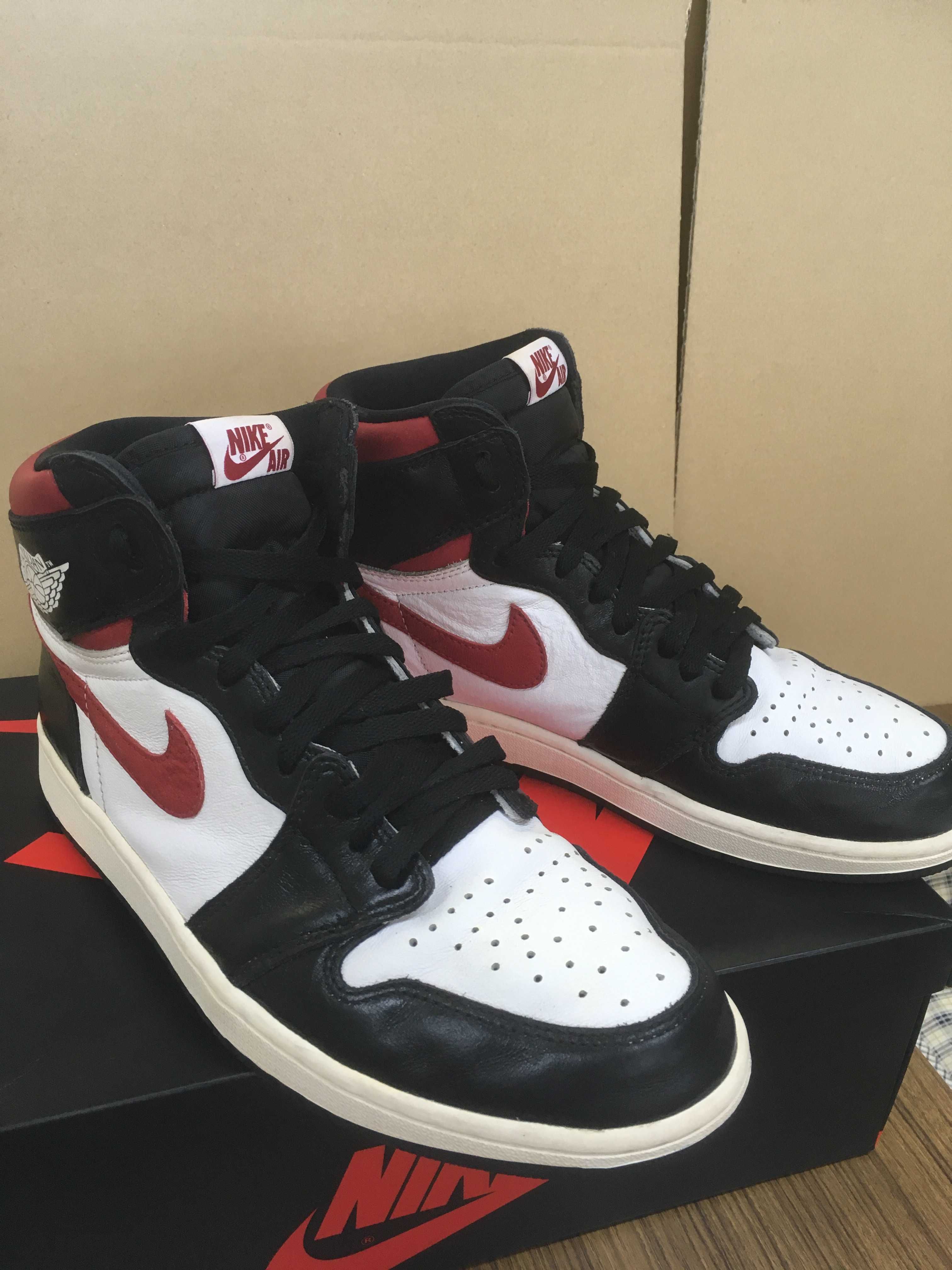 Nike Air Jordan 1 Retro High "Black/White/Sail/Gym Red"    