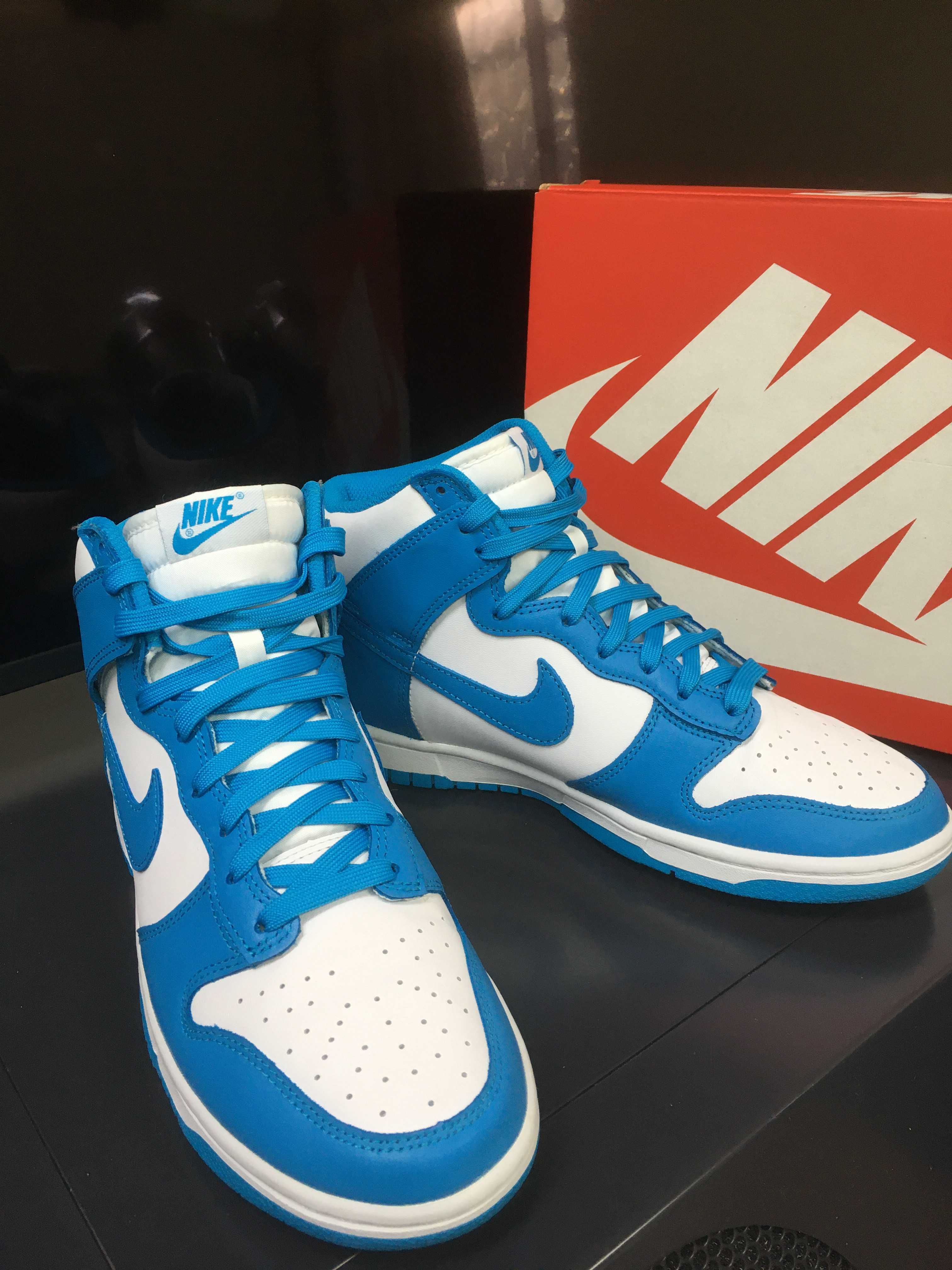 Nike Dunk High "Championship Blue"