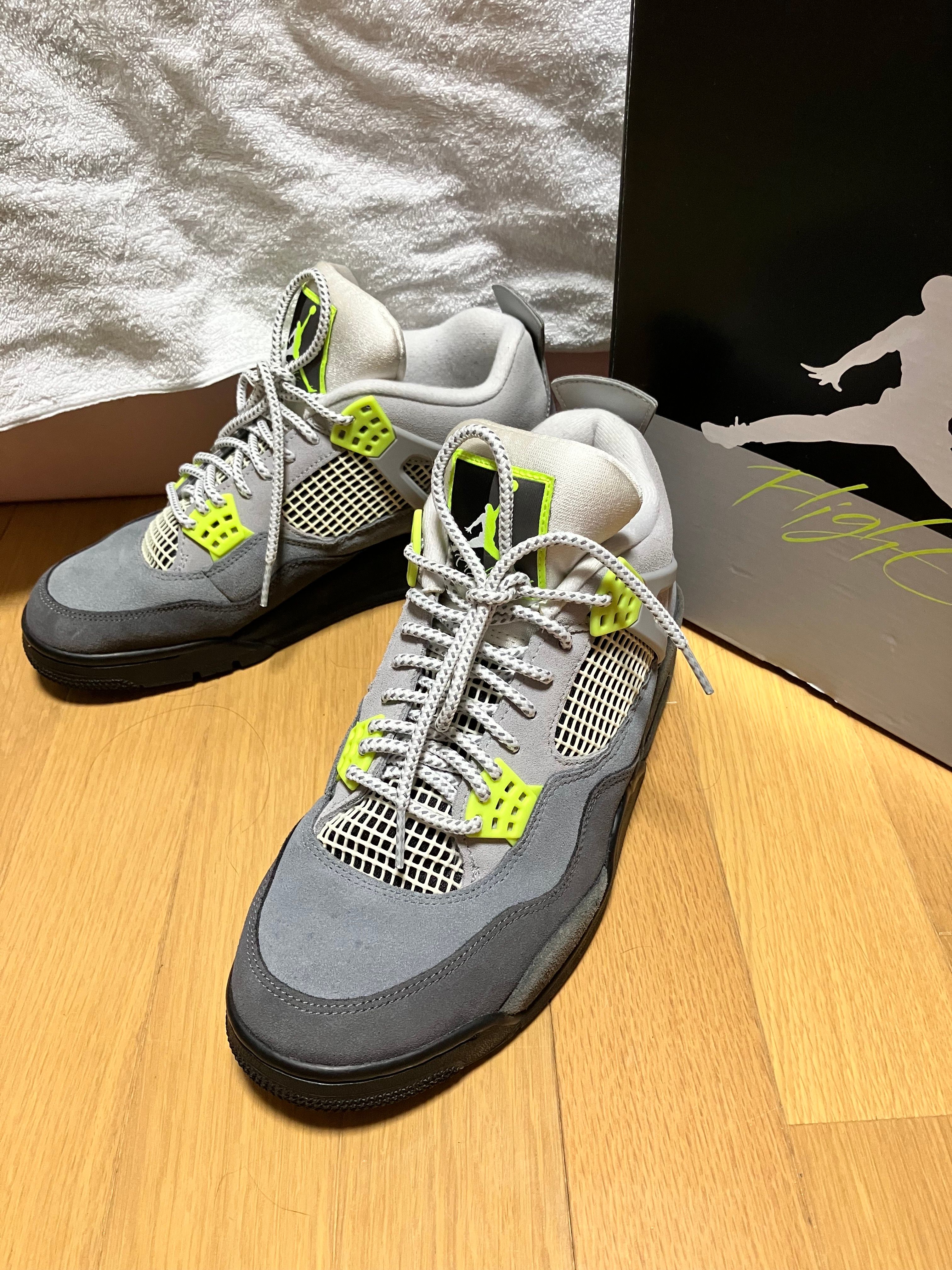 NIKE AIR JORDAN 4 RETRO LE "NEON"