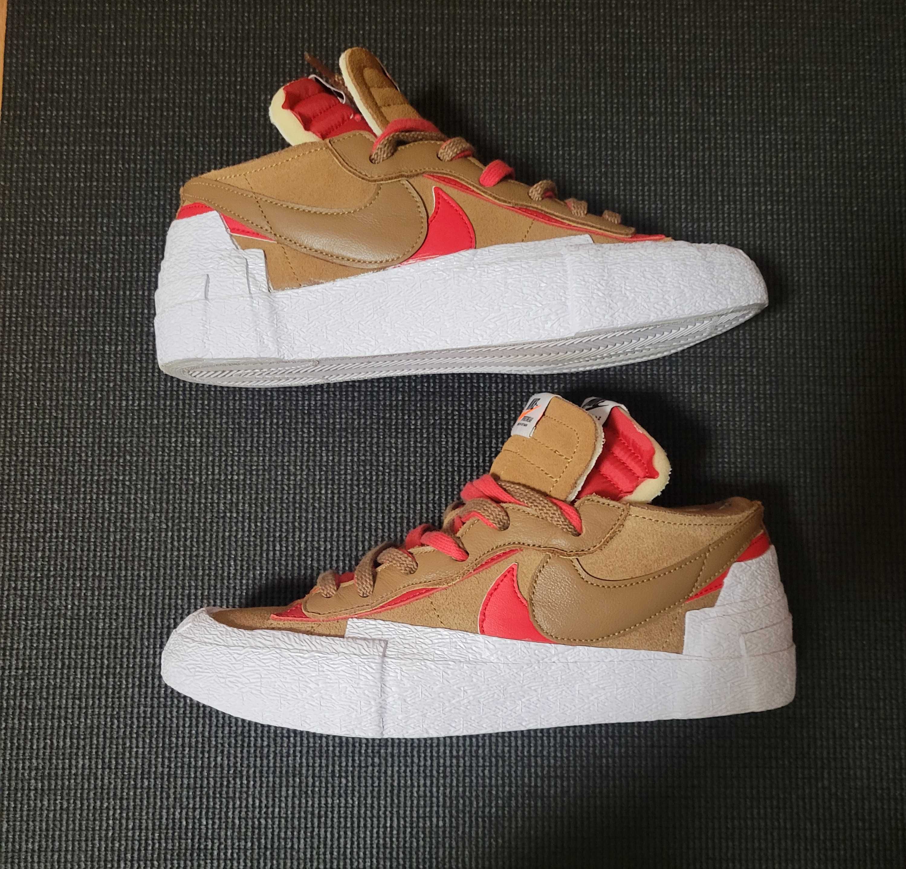 SACAI × NIKE BLAZER LOW "BRITISH TAN"