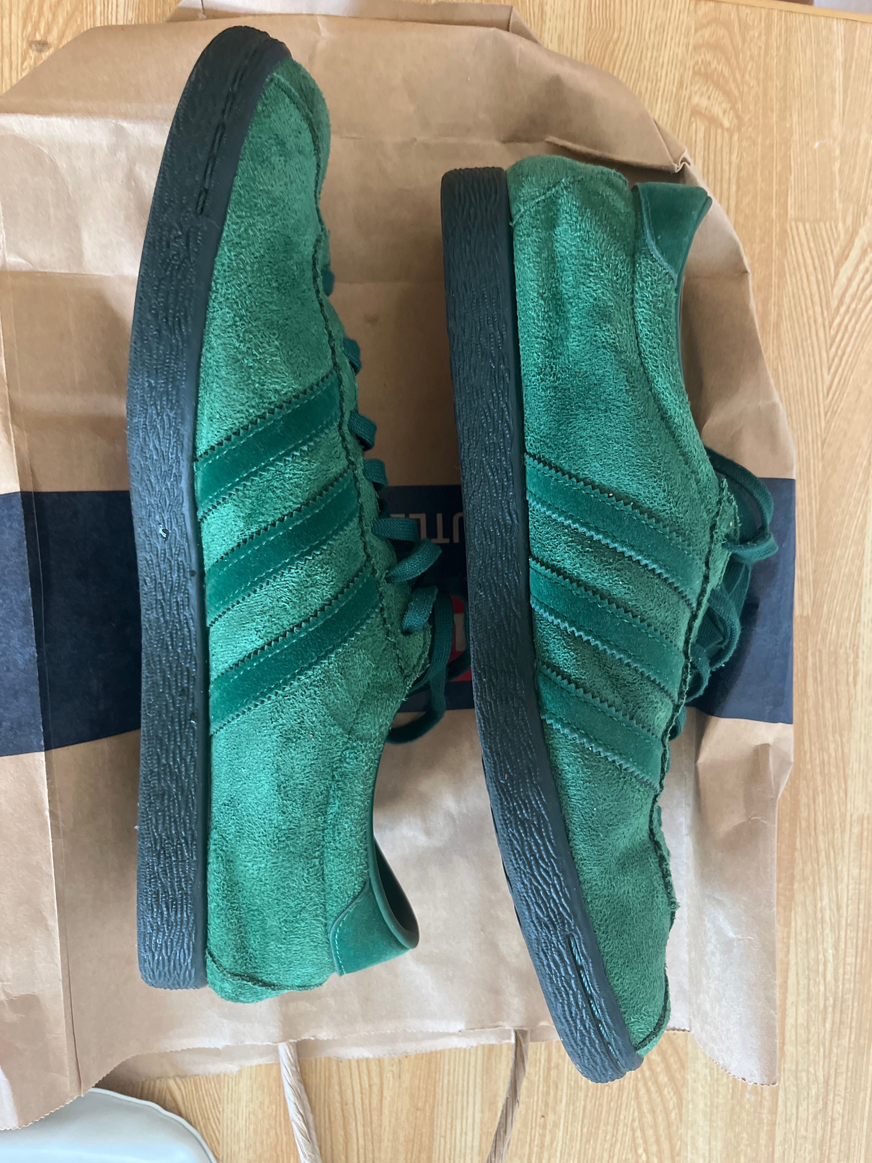 adidas Tobacco Gruen "Dark Green"