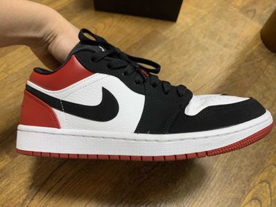 Nike Air Jordan 1 Low "Black Toe"