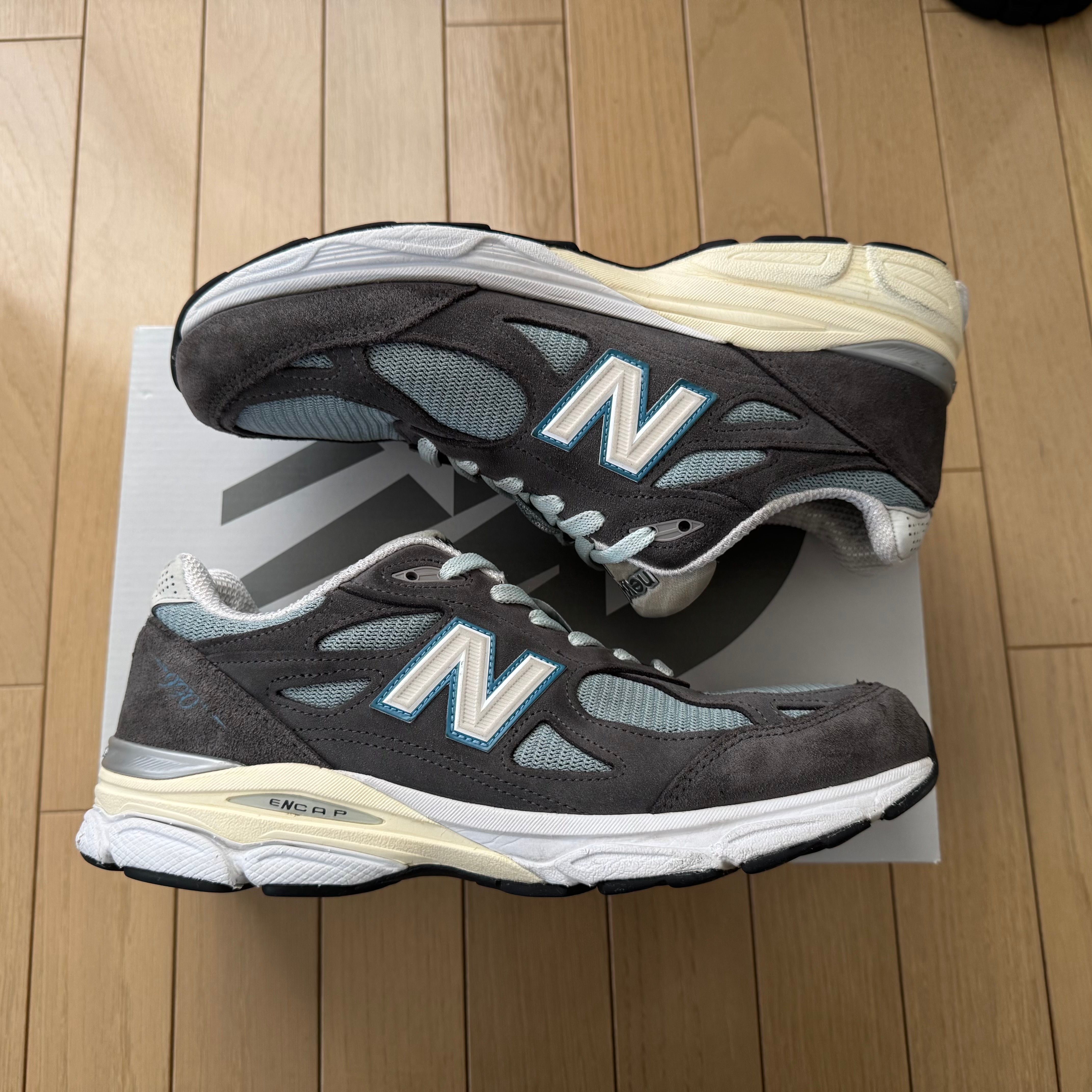 KITH × New Balance 990V3 "Steel Blue"