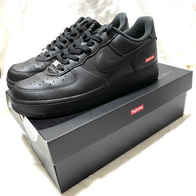 Supreme × Nike Air Force 1 Low "Black"