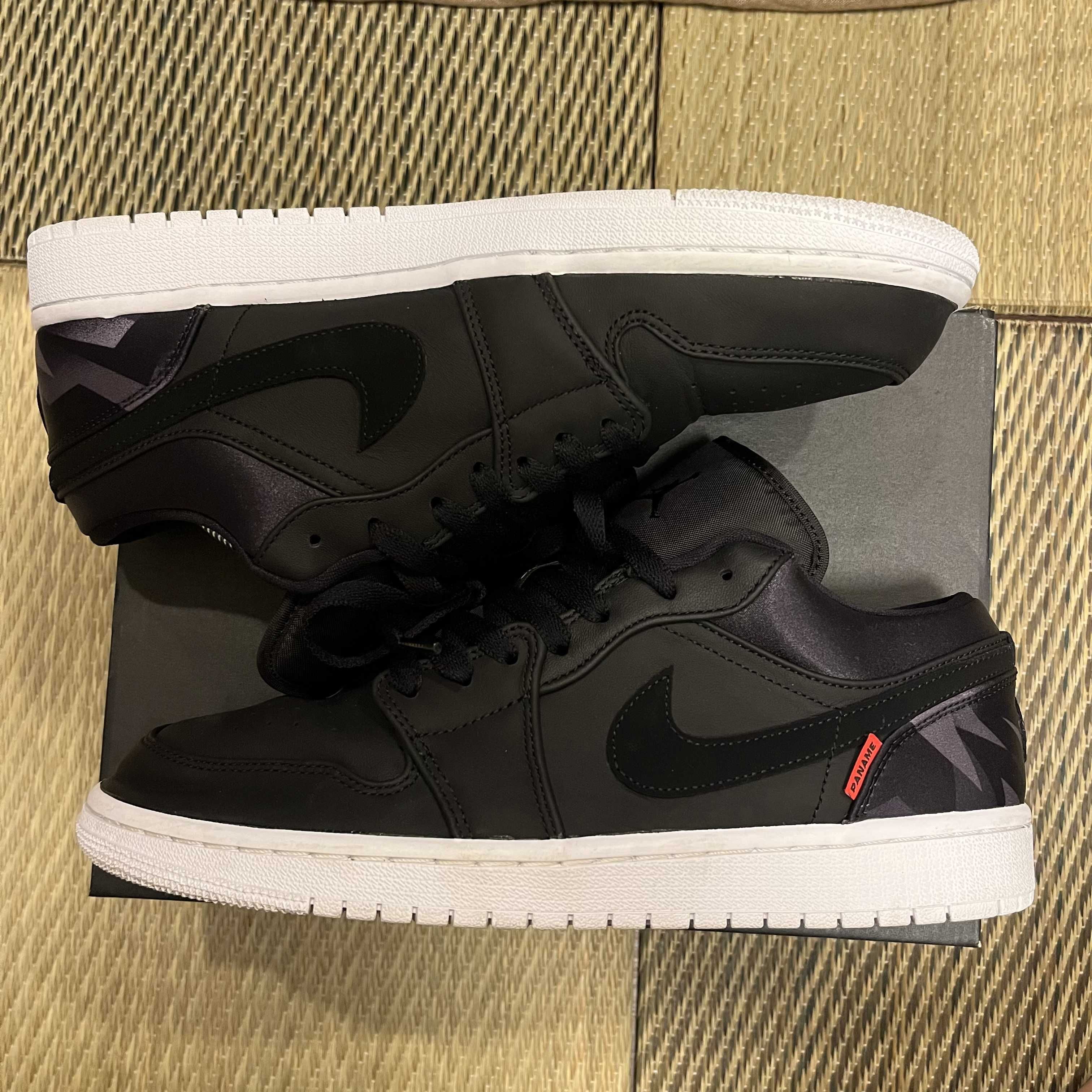 NIKE × PARIS SAINT GERMAIN AIR JORDAN 1 LOW PSG "BLACK"