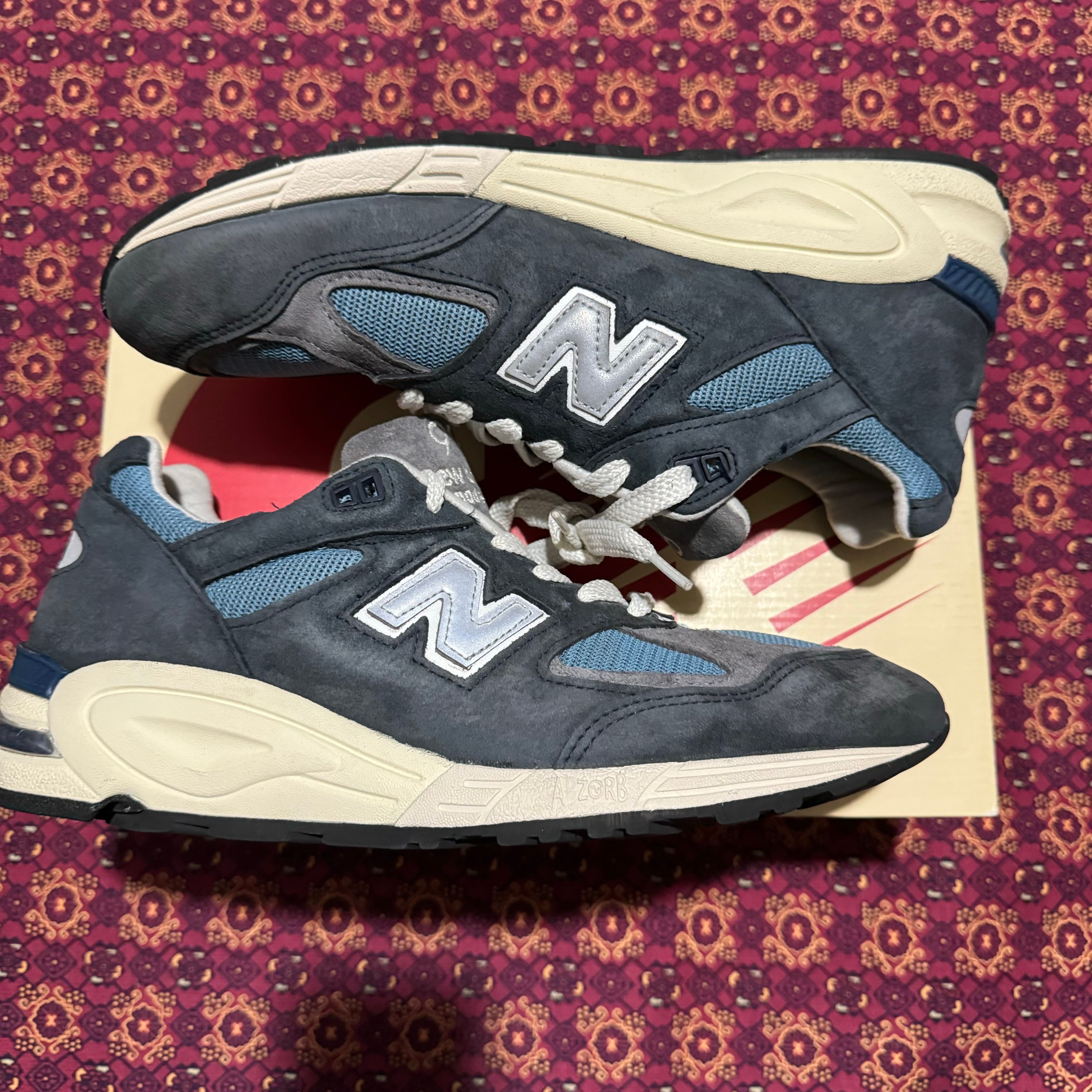 New Balance 990V2 "Navy/Castlerock"