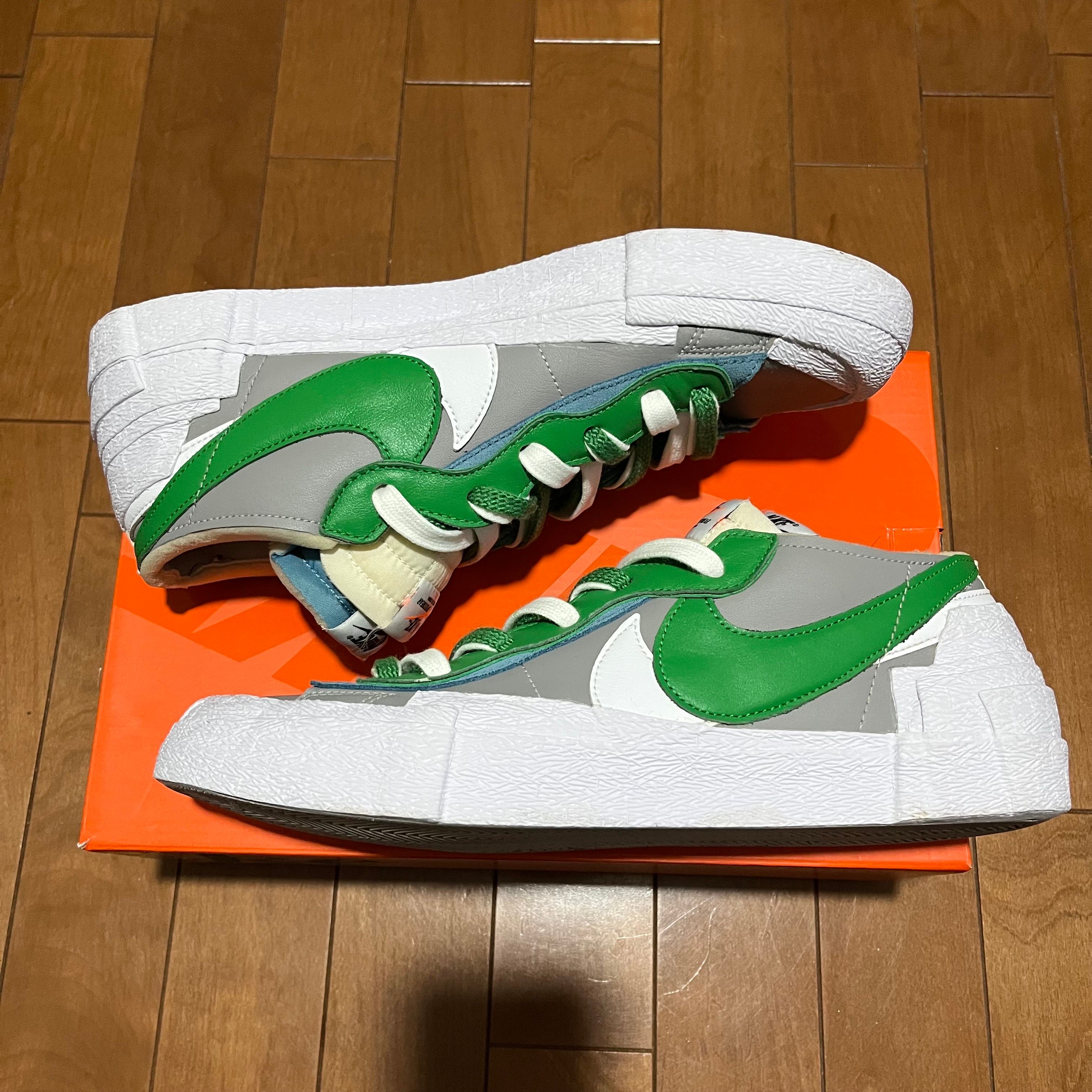 sacai × Nike Blazer Low "Classic Green"