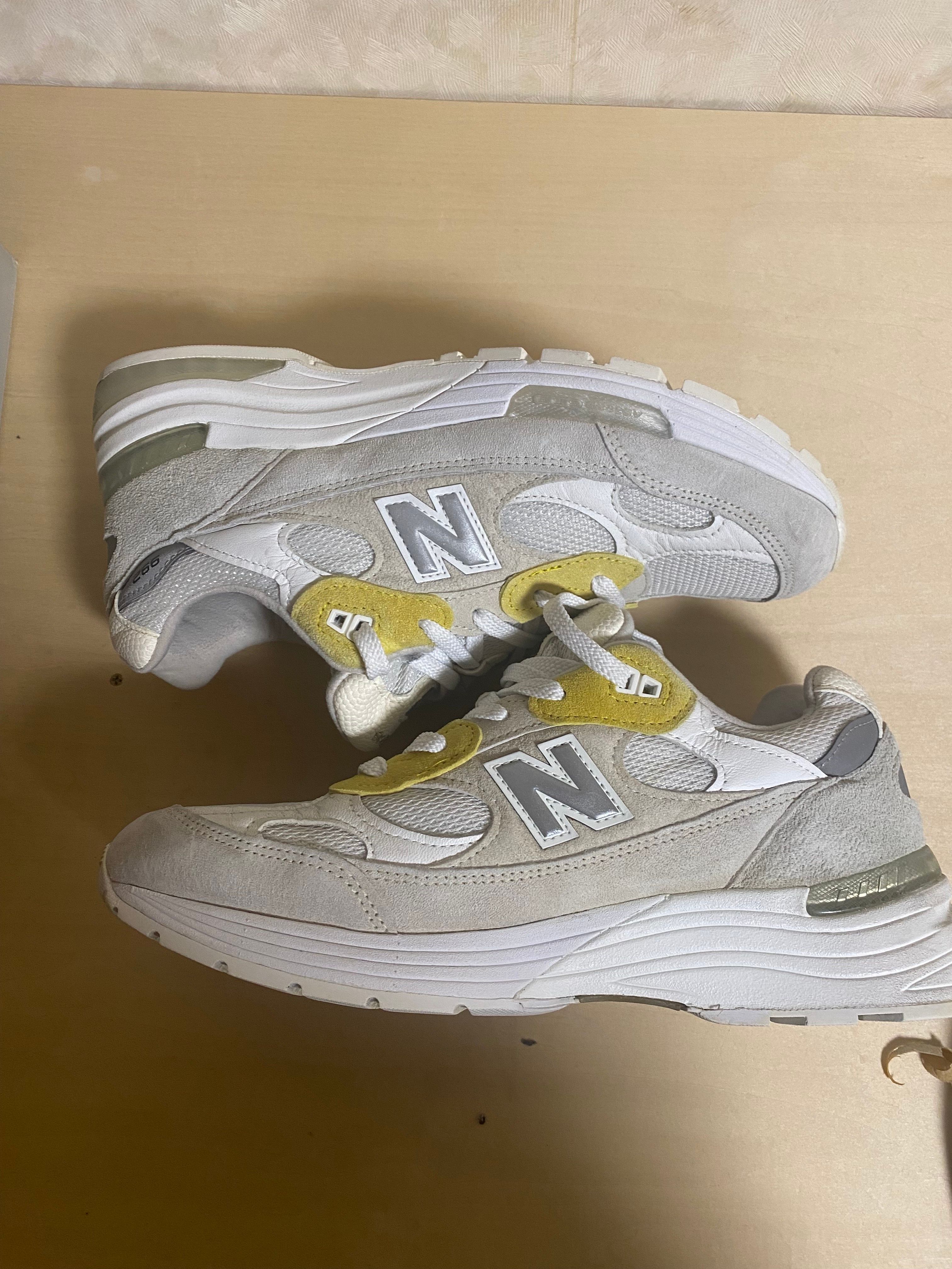 Paperboy × New Balance 992 "Fried Egg"