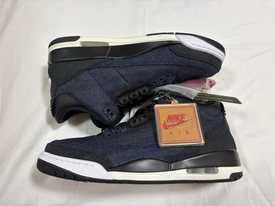 Levi’s × Nike Air Jordan 3 Retro SP "Indigo and Gym Red" (LEVI'S Tab)