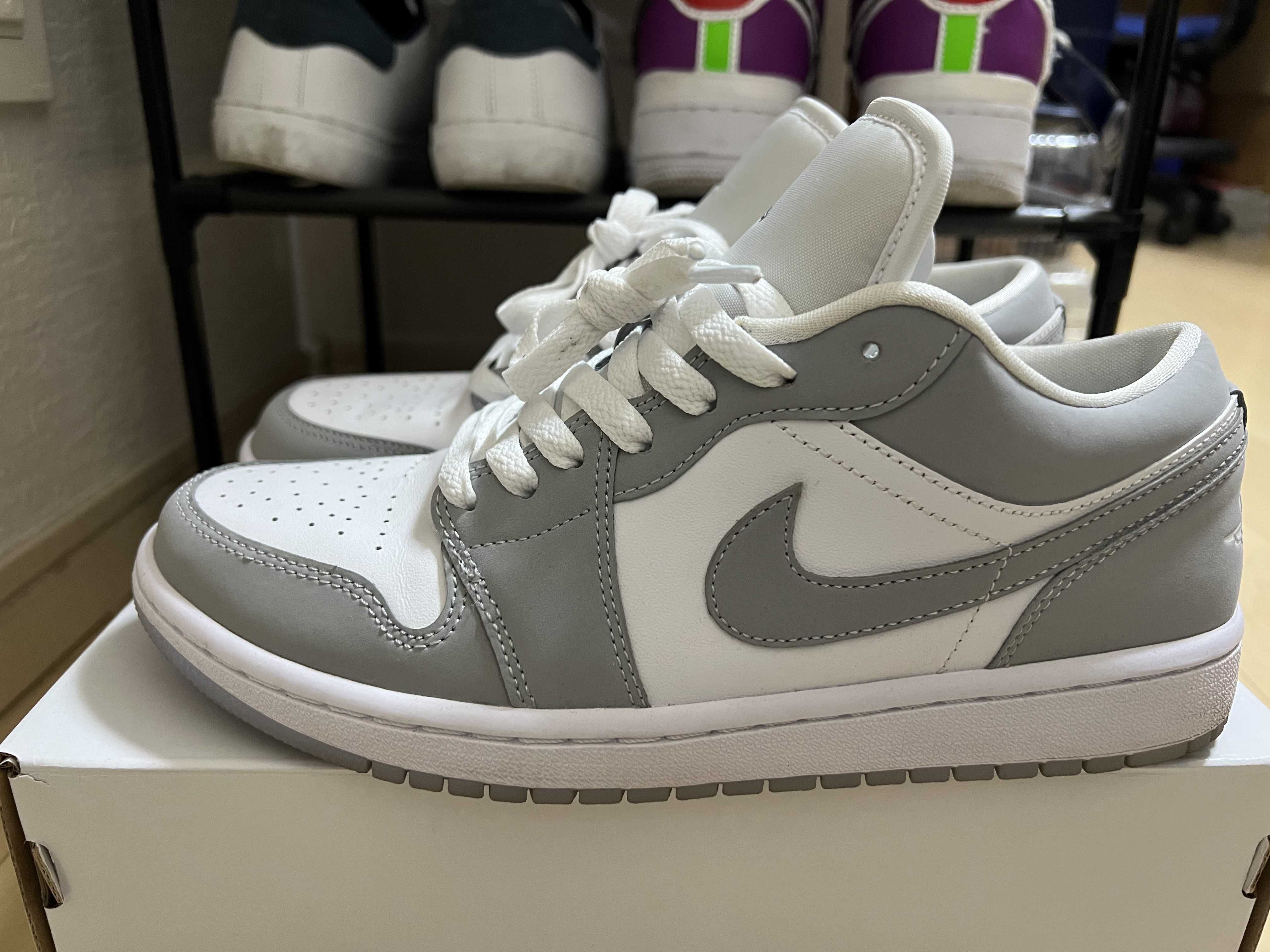Nike Women's Air Jordan 1 Low "Wolf Grey"
