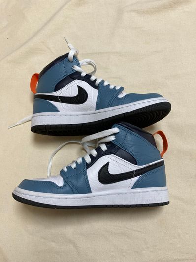 FACETASM × Nike Air Jordan 1 Mid "White/Navy"