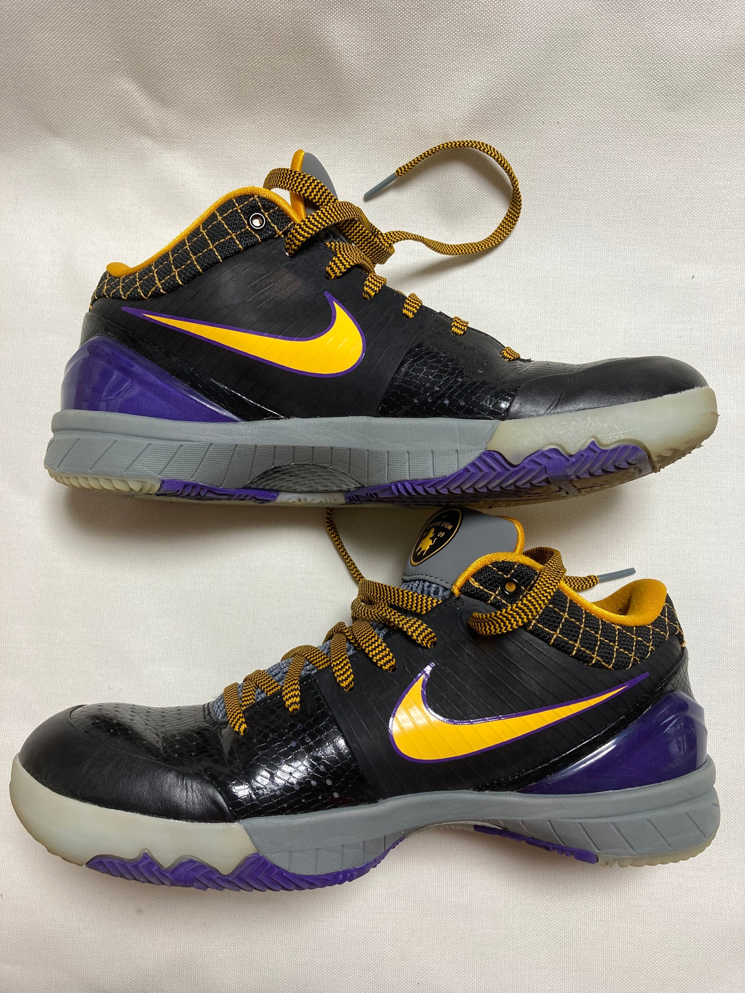 NIKE KOBE IV PROTRO "BLACK/DEL SOL"