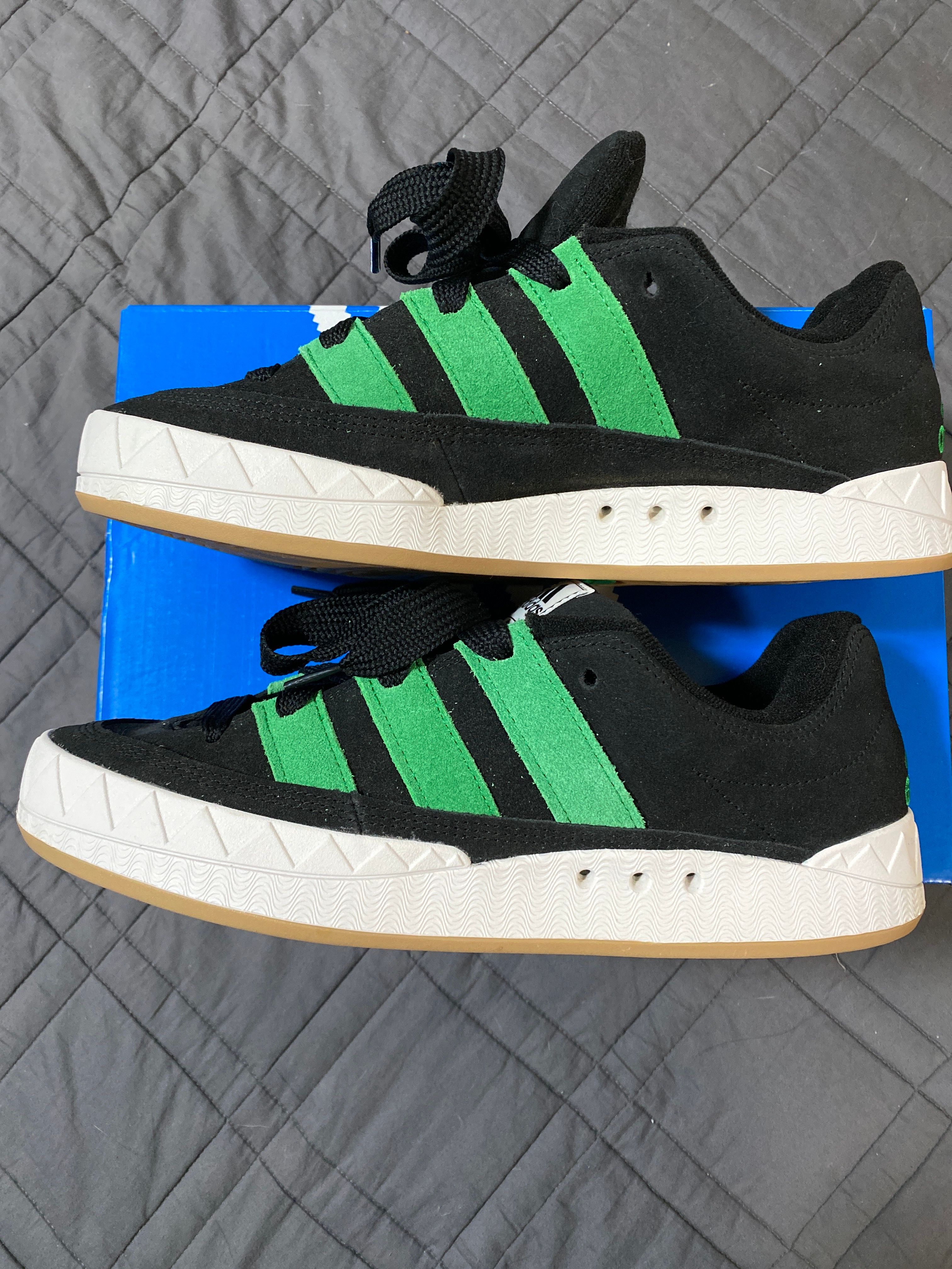 XLARGE × atmos × adidas Adimatic "Black/Green"