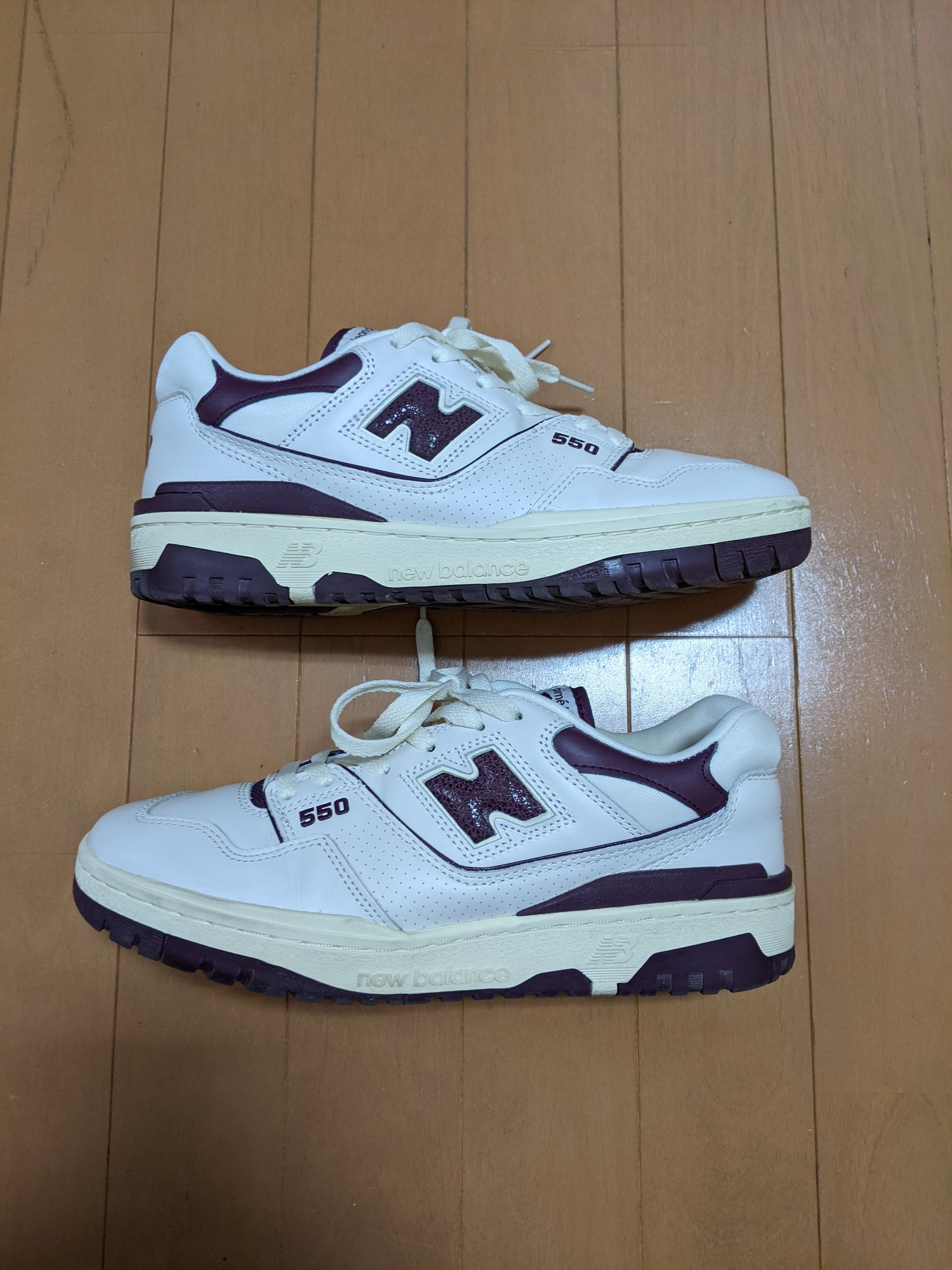 Aime Leon Dore × New Balance 550 "White/Purple"