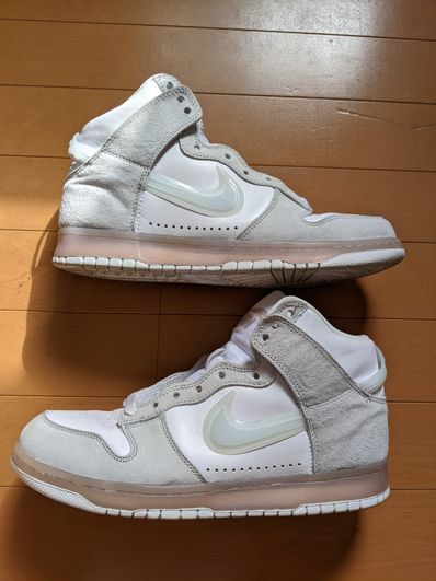 SLAM JAM x NIKE DUNK HIGH "WHITE/CLEAR PURE PLATINUM"